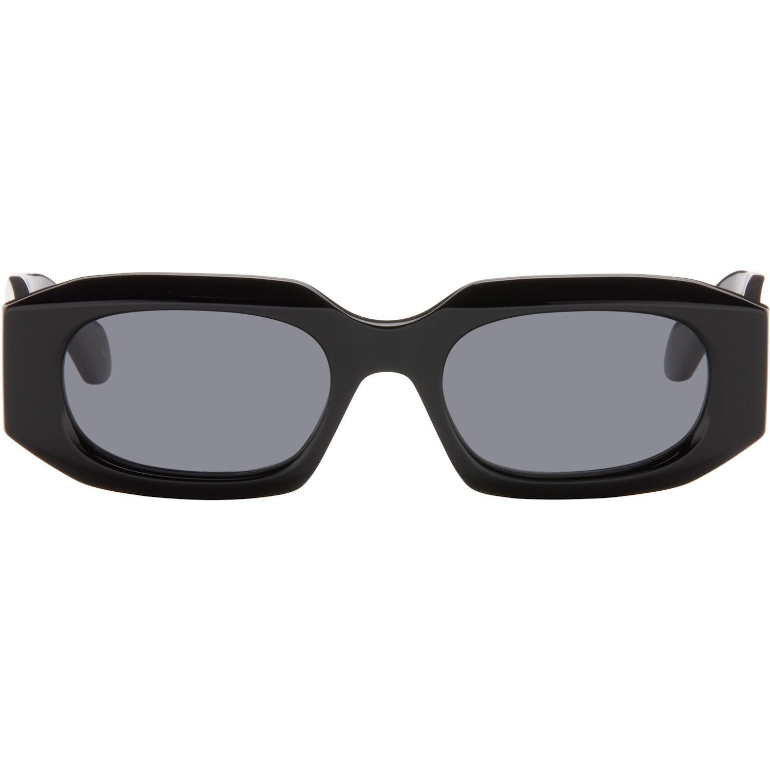 ALAÏA Black Rectangular Sunglasses
