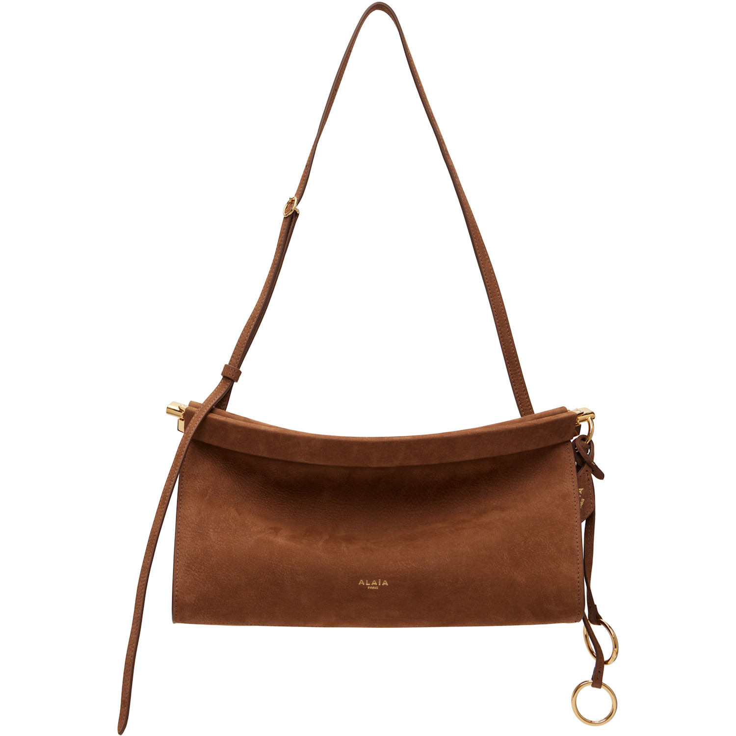 ALAÏA Brown 'Le Click East West Medium' Bag