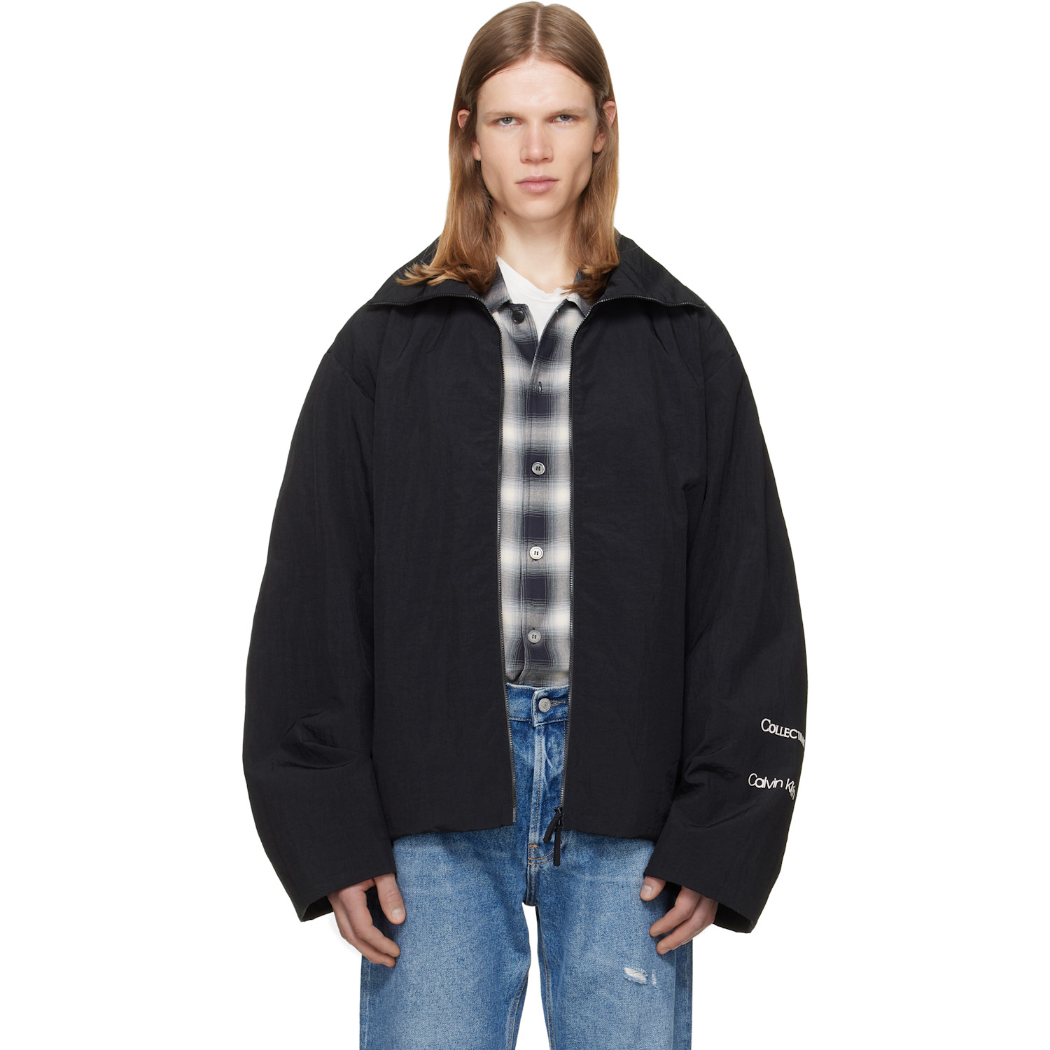 Calvin Klein Collection Black Preston Jacket