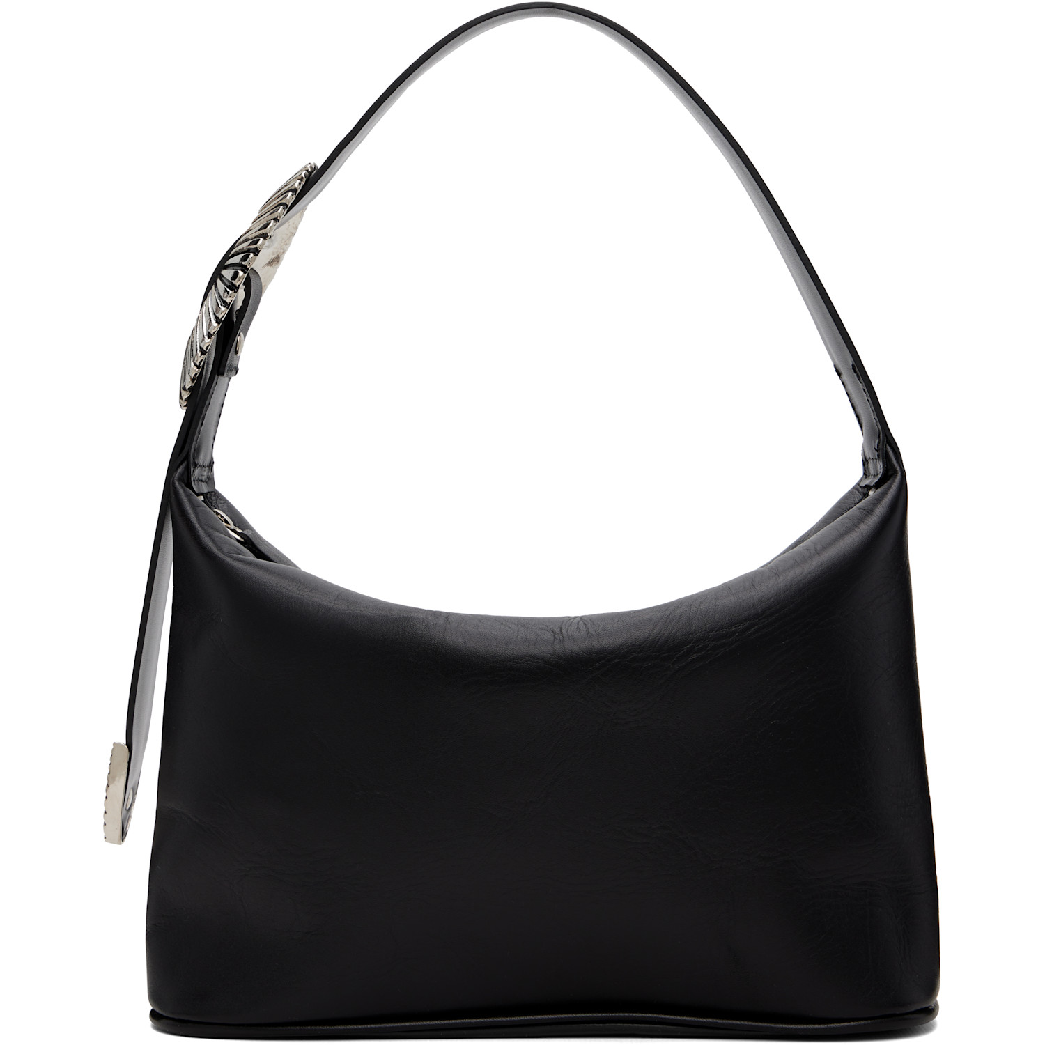 Toga Pulla Black Leather Mini Bag