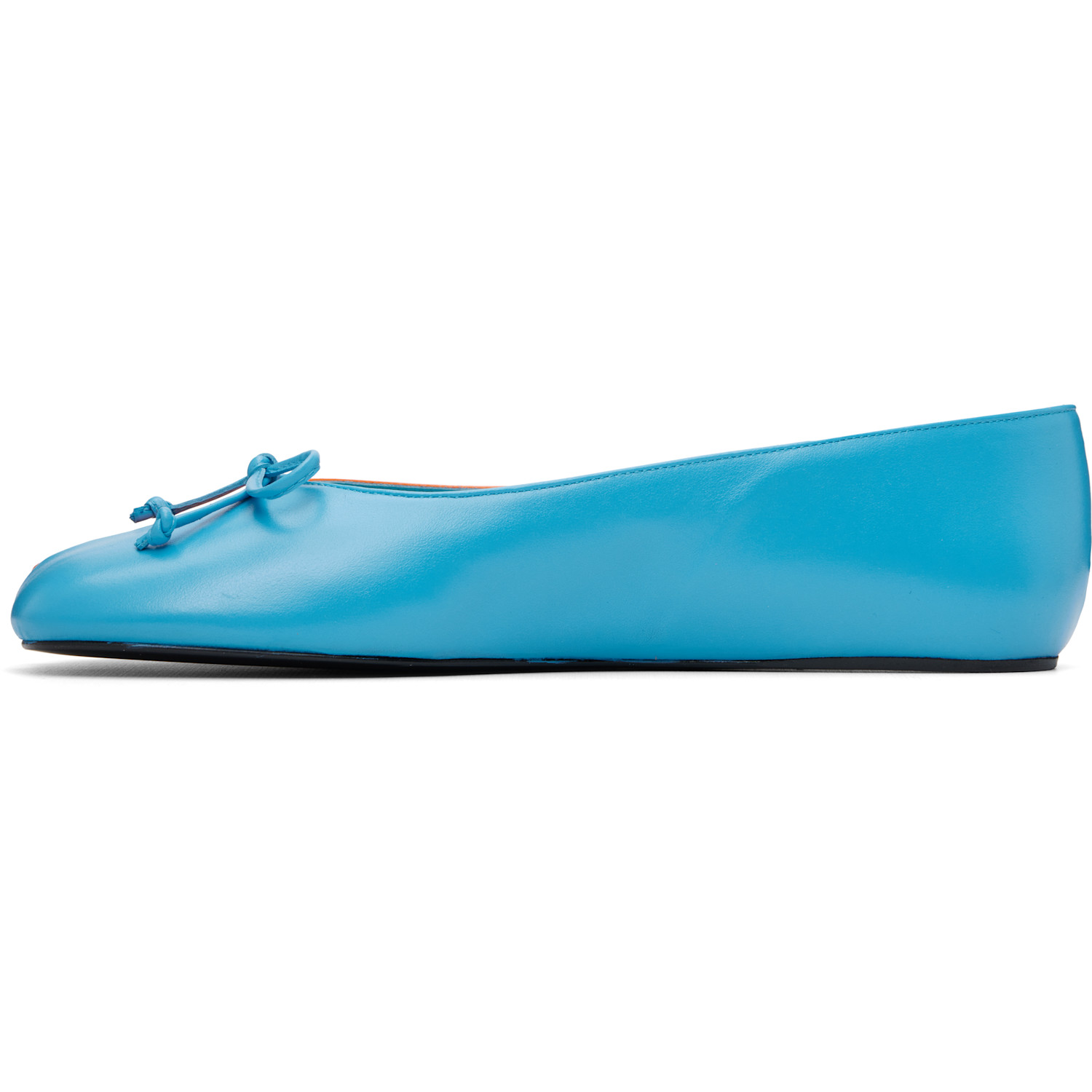  Abra Blue & Orange Double Shoe Ballerina Flats 