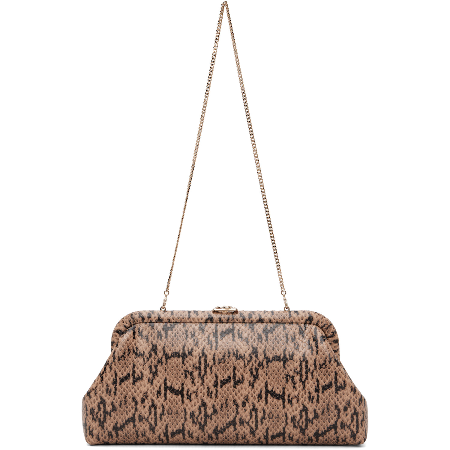 Jimmy Choo Beige Skylar Clutch