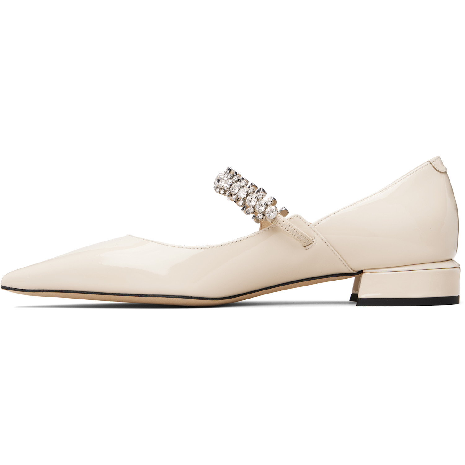  Jimmy Choo Off-white Bing Pump Flats 