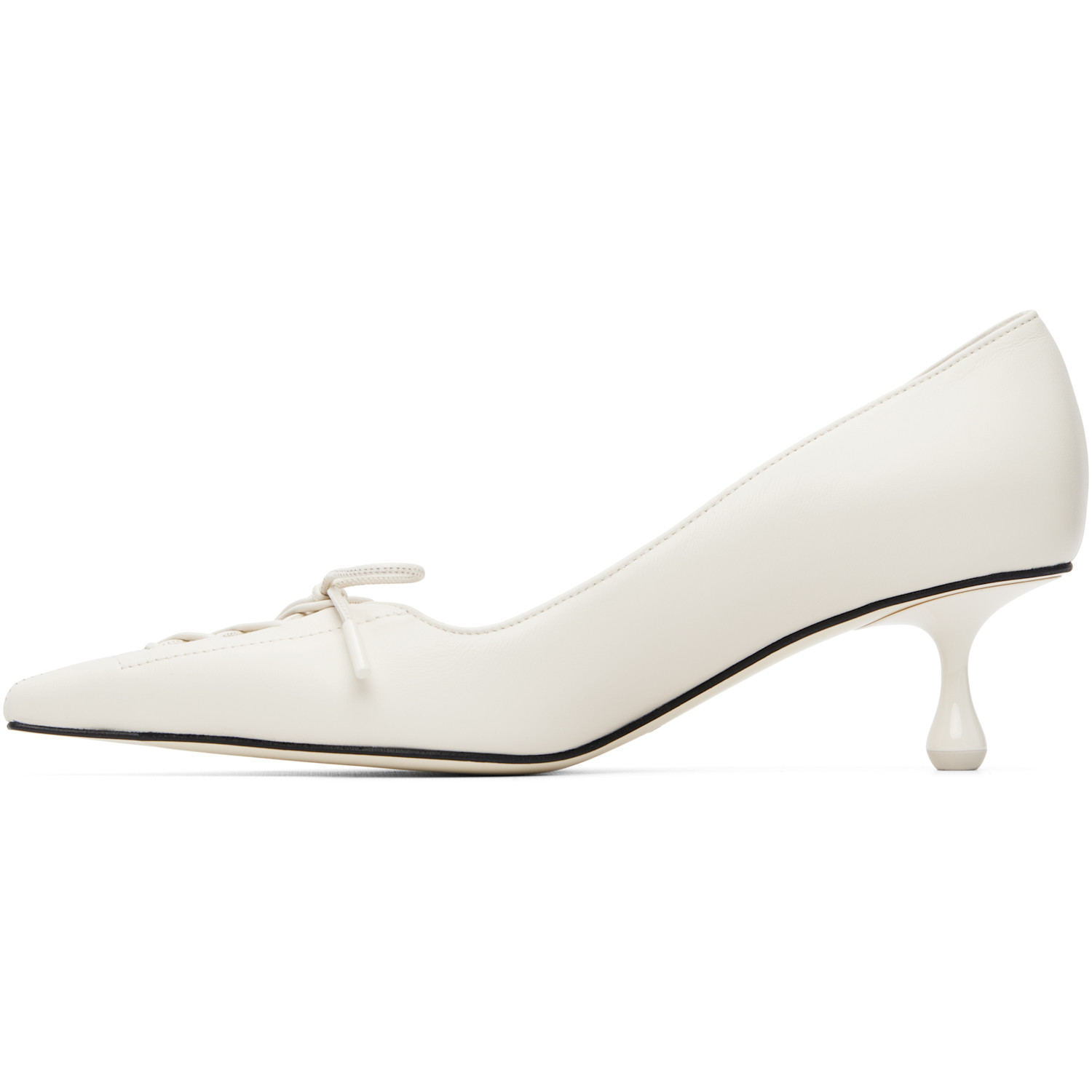  Jimmy Choo Off-white Scarlett 50 Heels 