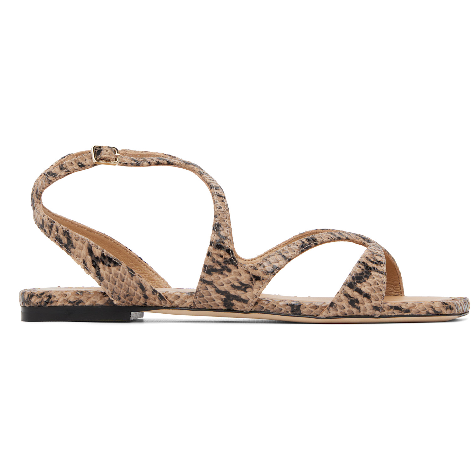 Jimmy Choo Beige Ayla Flats