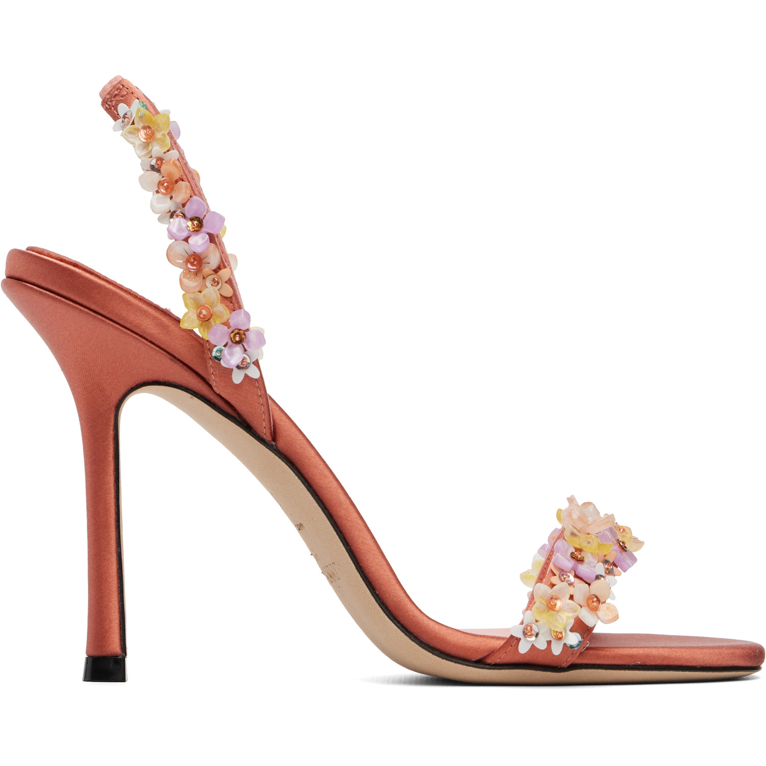 Jimmy Choo Pink Jenn 100 Heeled Sandals