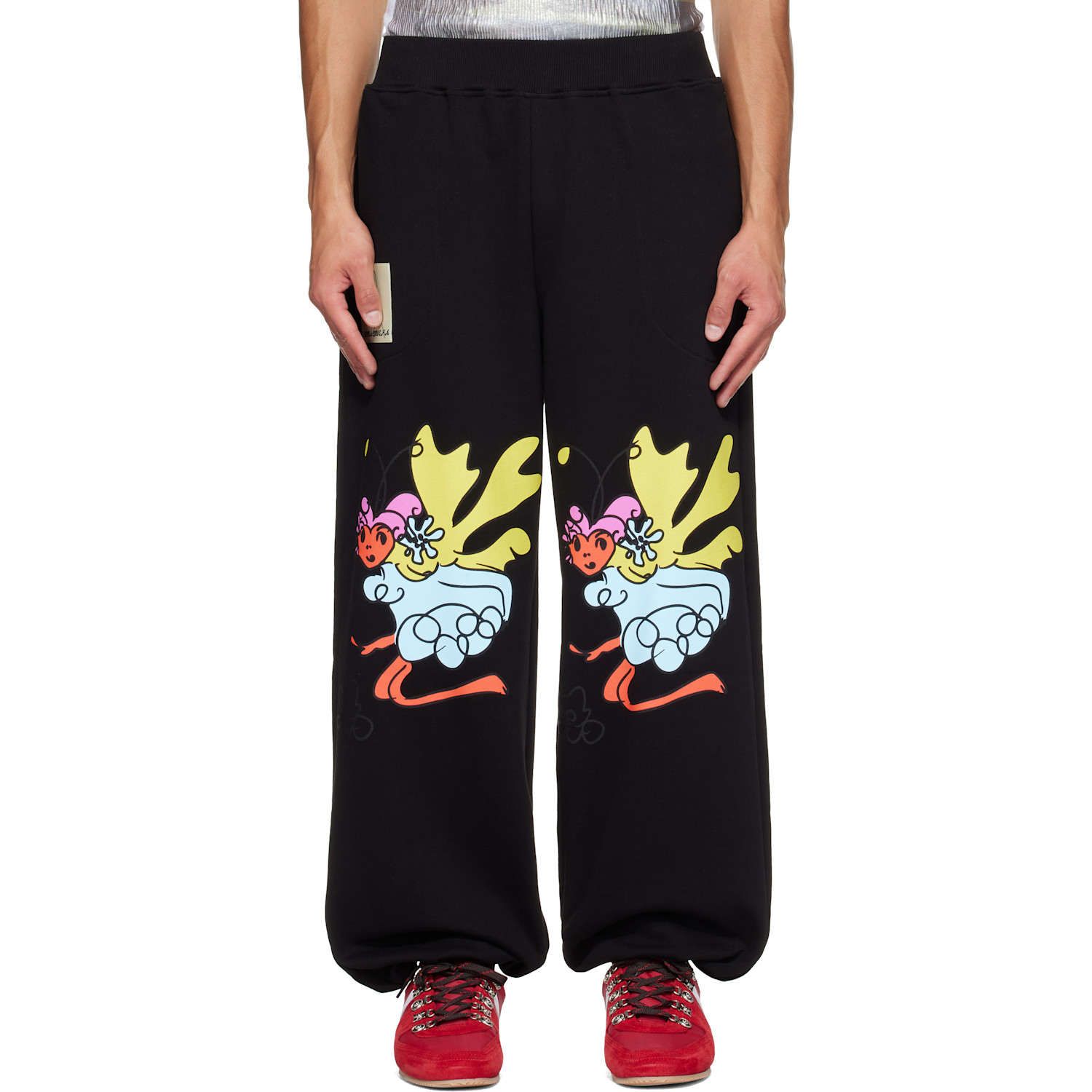 Chopova Lowena Black Fairy Sweatpants