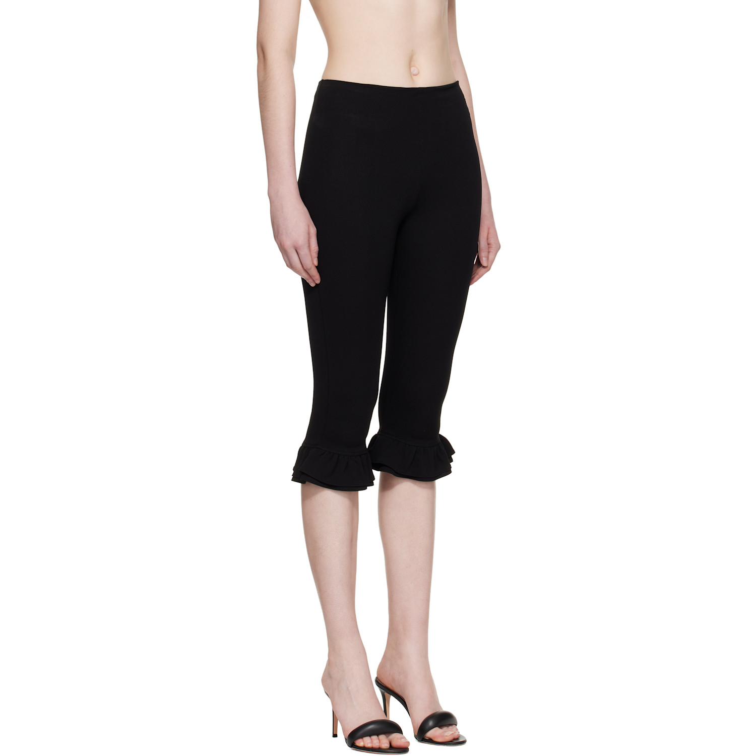  Jacquemus Black 'the Playa Bermuda' Trousers 