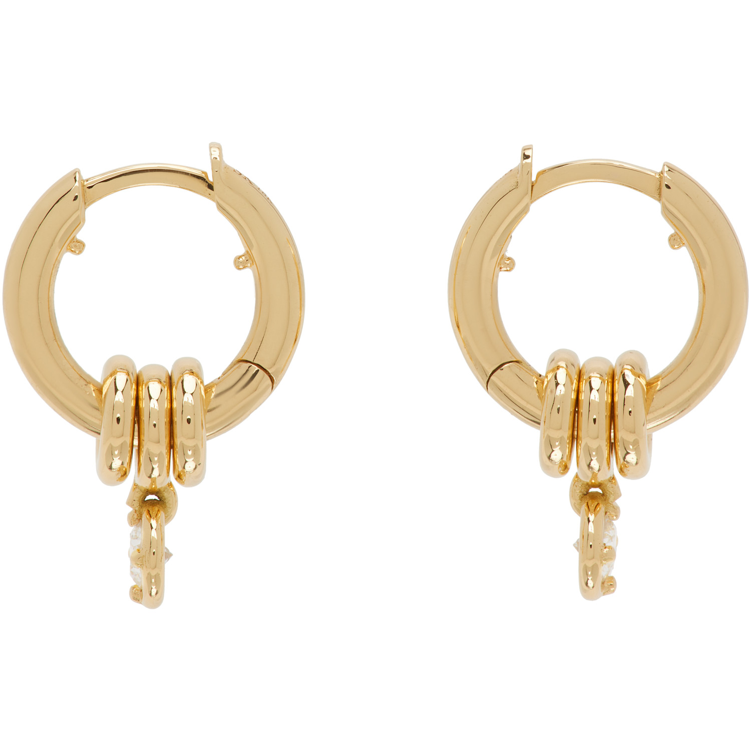 Spinelli Kilcollin Zahra YG WD Earrings