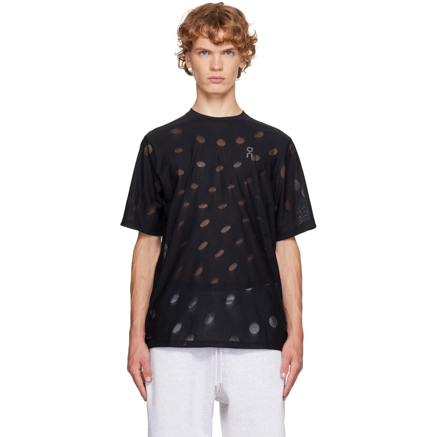 On Black Zero-t Breathe Running T-shirt In 1mg30610553