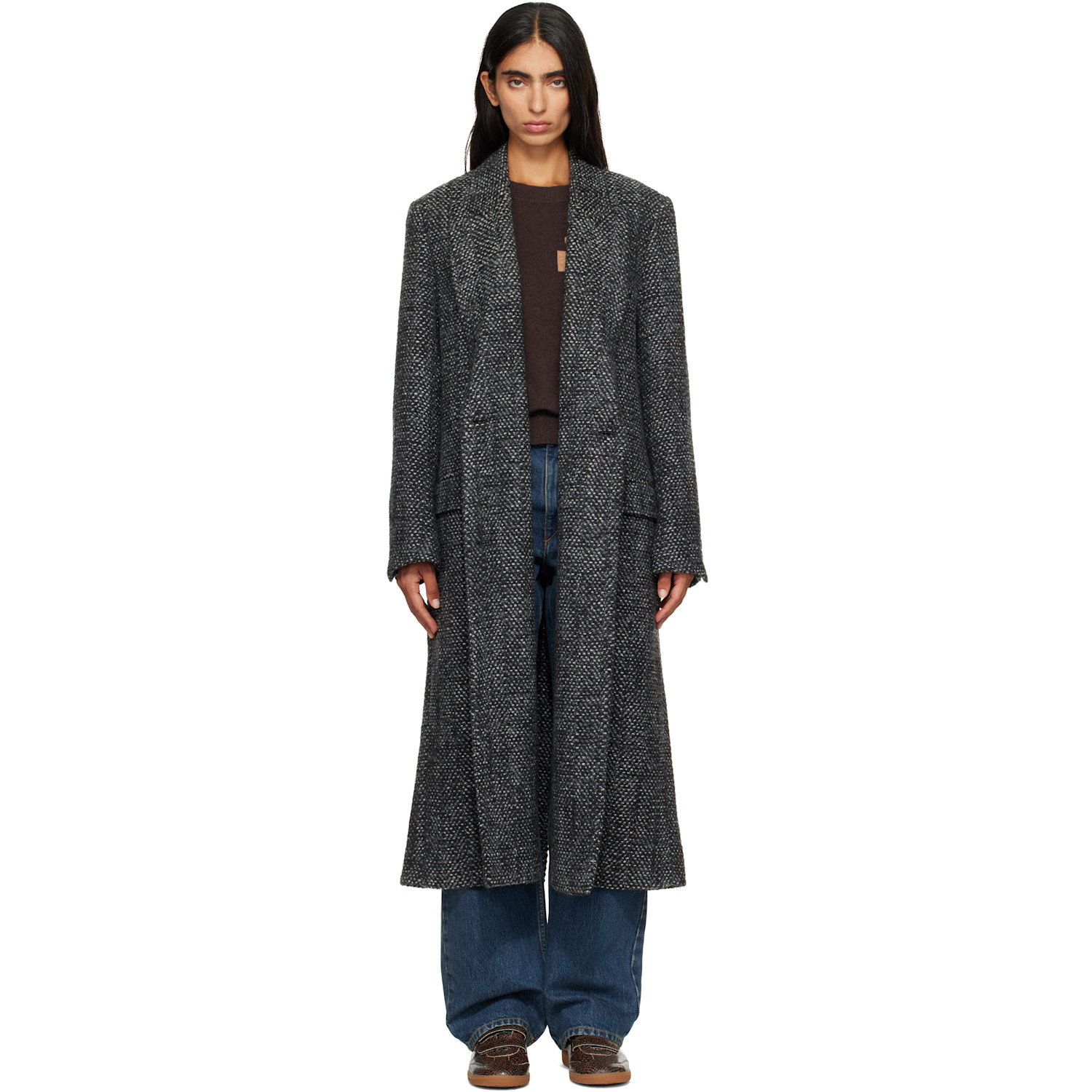 Isabel Marant Etoile Gray Pilda Coat