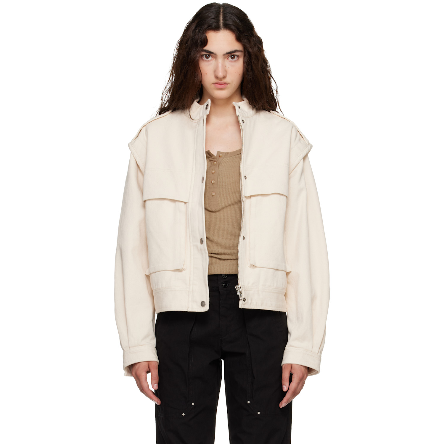 Isabel Marant Etoile Off-White Edany Jacket