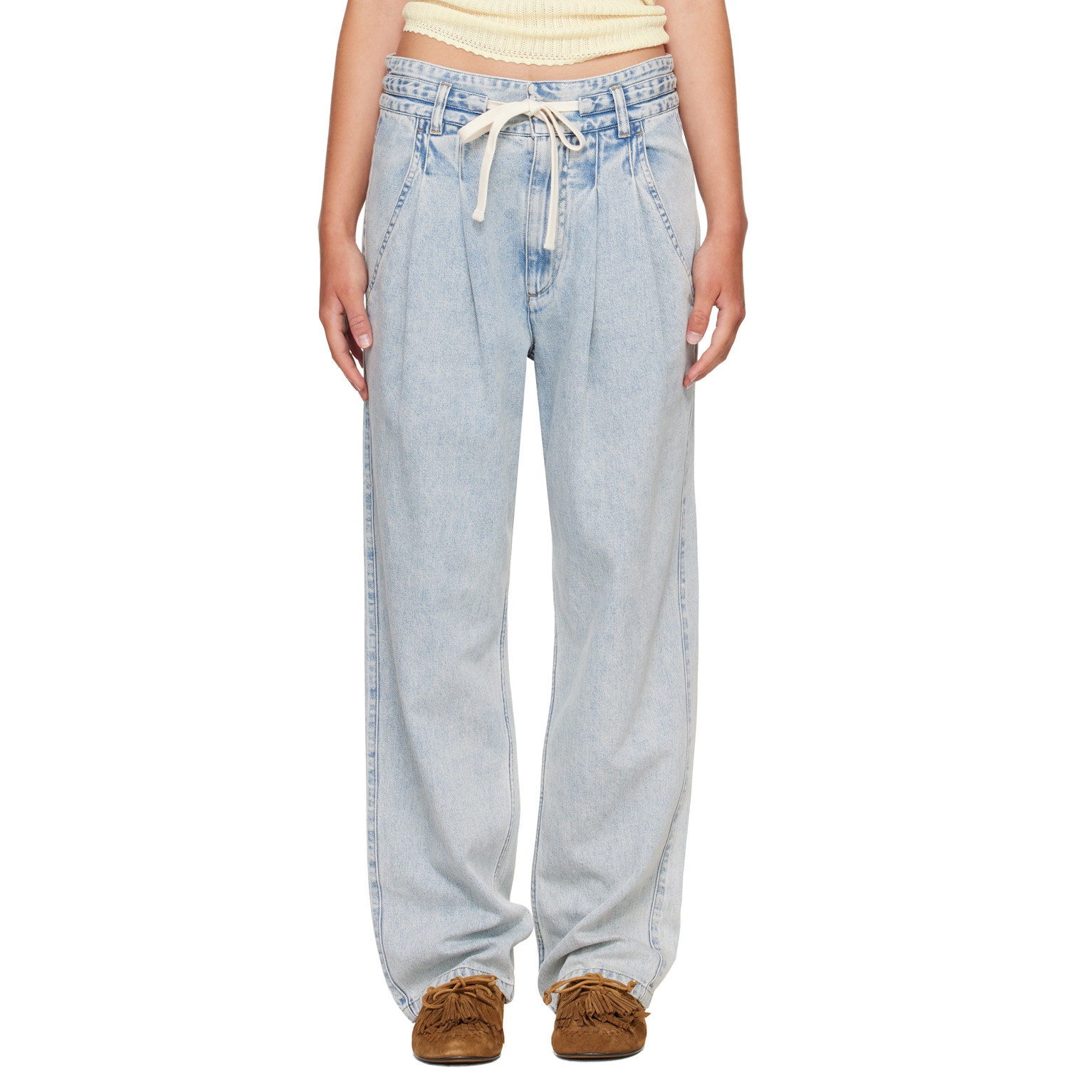 Isabel Marant Etoile Blue Ilsa Jeans