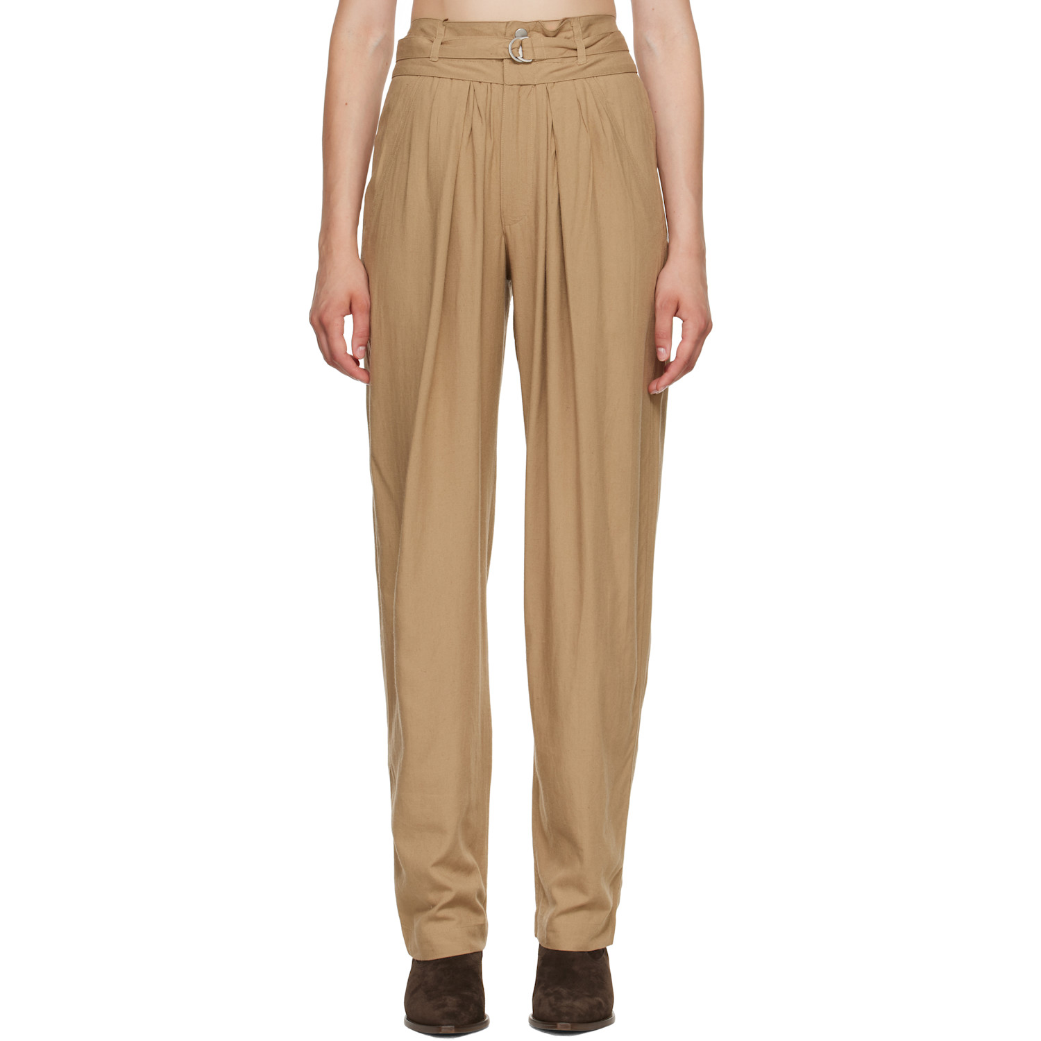 Isabel Marant Etoile Tan Celia Trousers