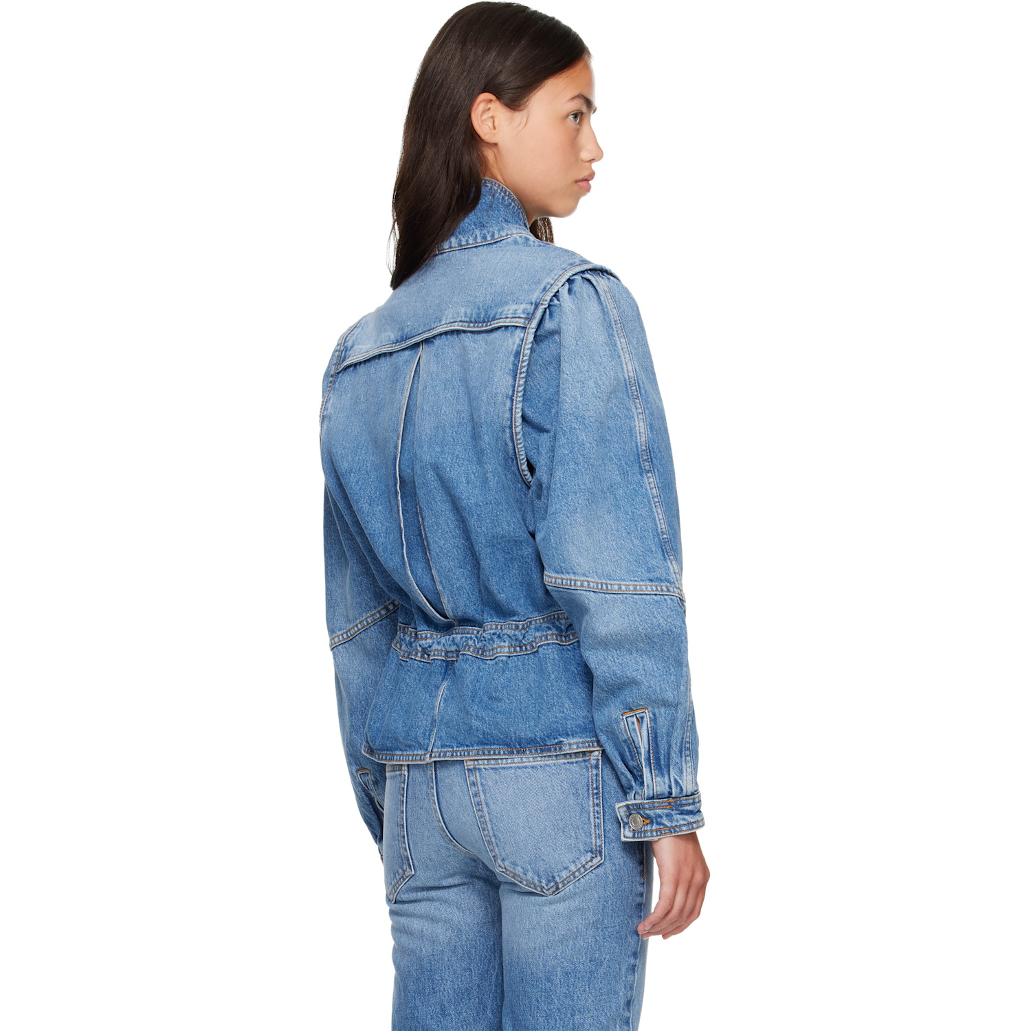  Isabel Marant Blue Dolie Denim Jacket 