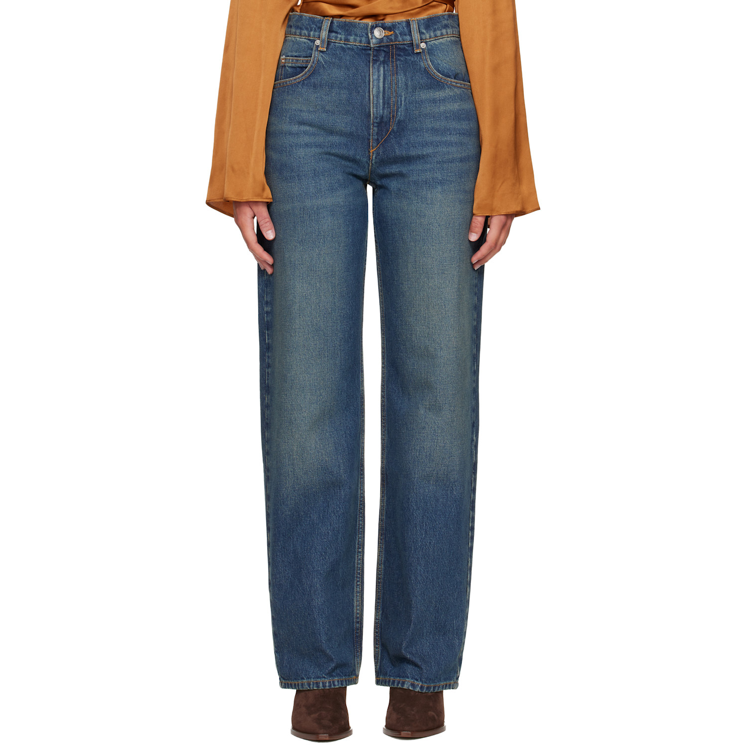 Isabel Marant Navy Dromie Jeans