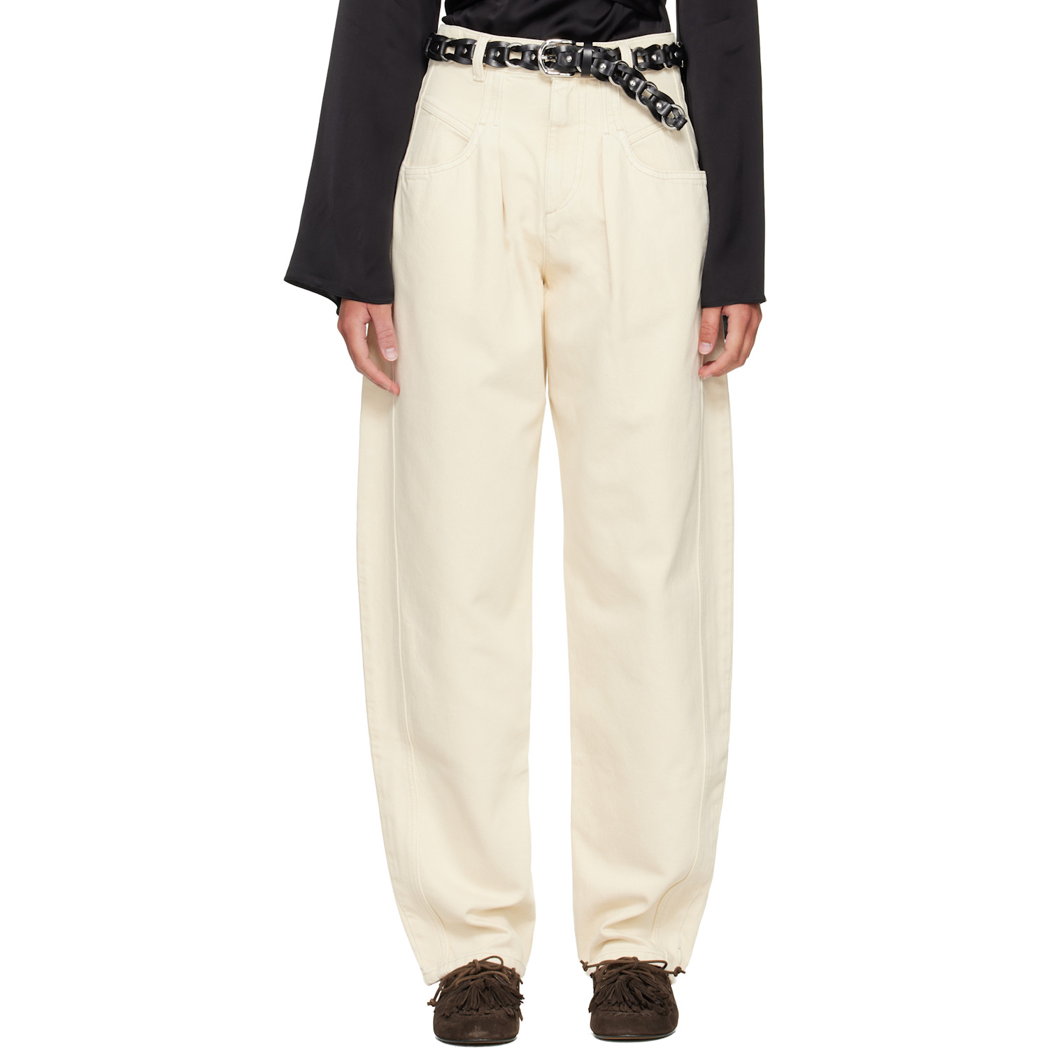 Isabel Marant Beige Lisha Jeans