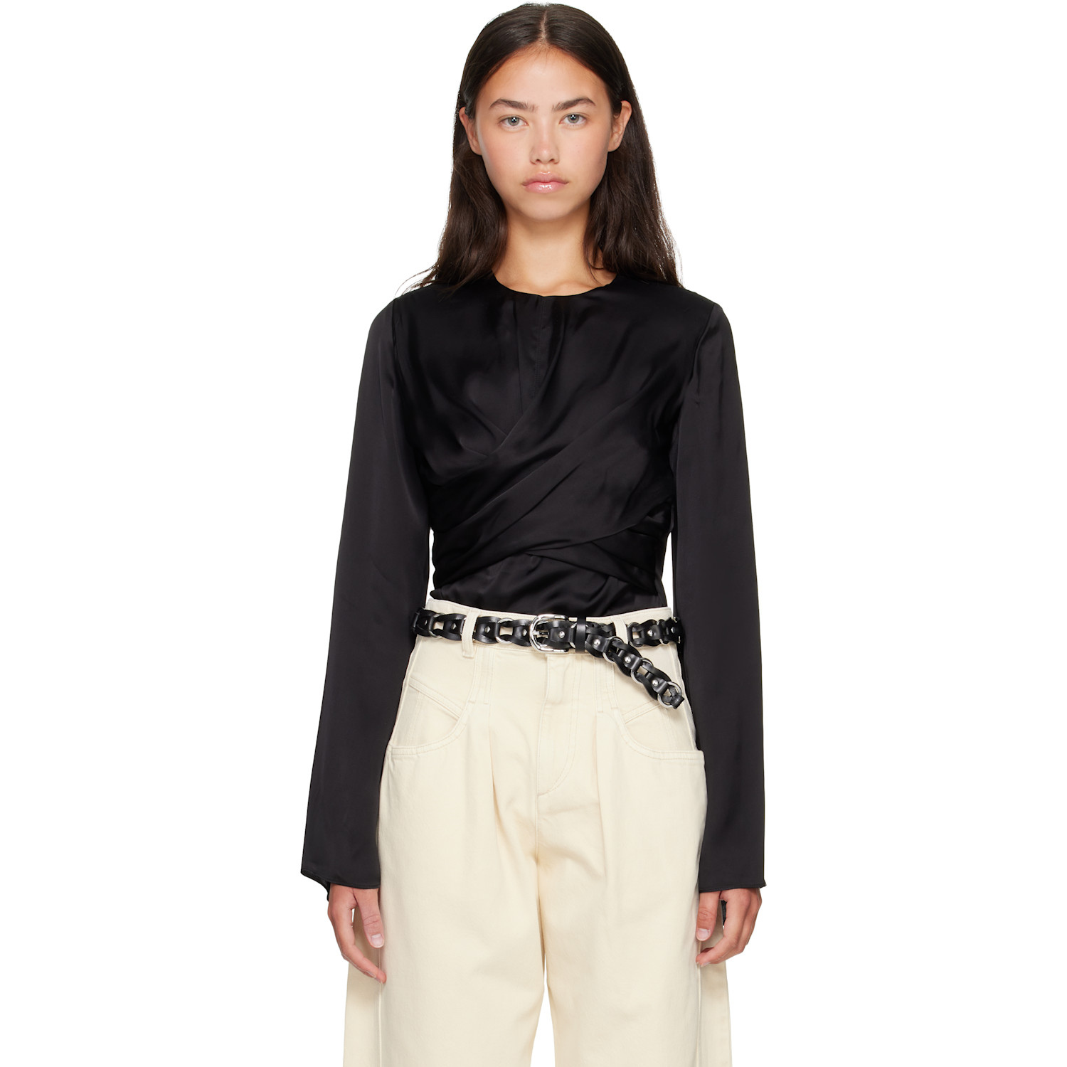 Isabel Marant Black Neame Blouse