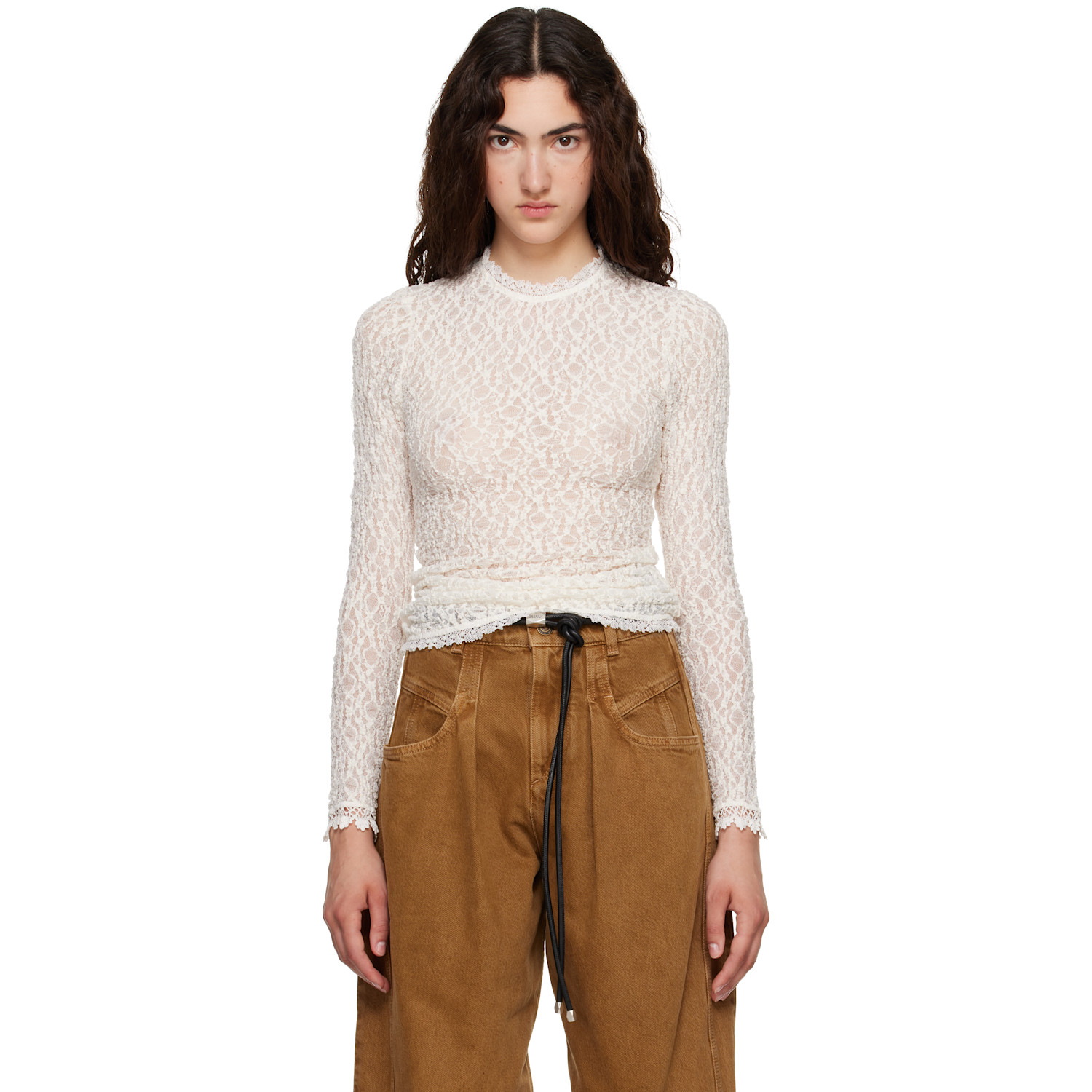 Isabel Marant White Brany Top