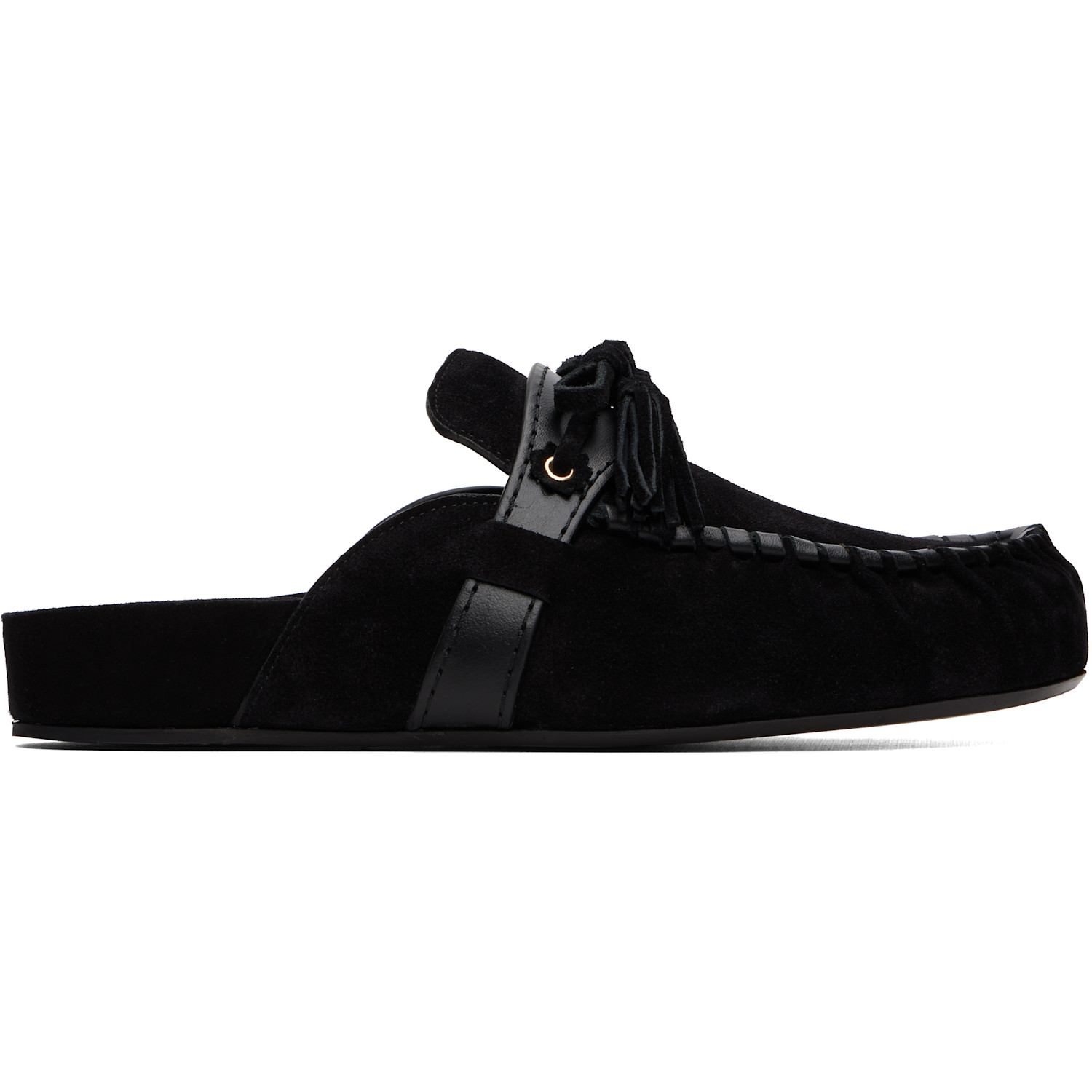 Isabel Marant Black Malvin Mule Loafers