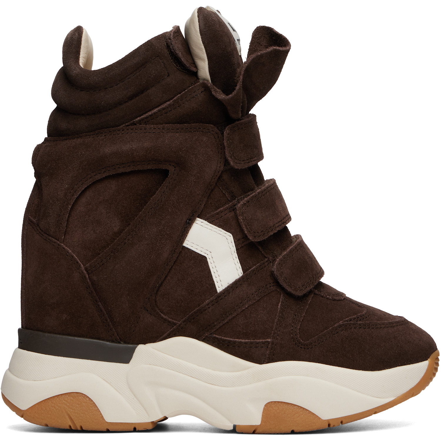 Isabel Marant Brown Balskee Sneakers