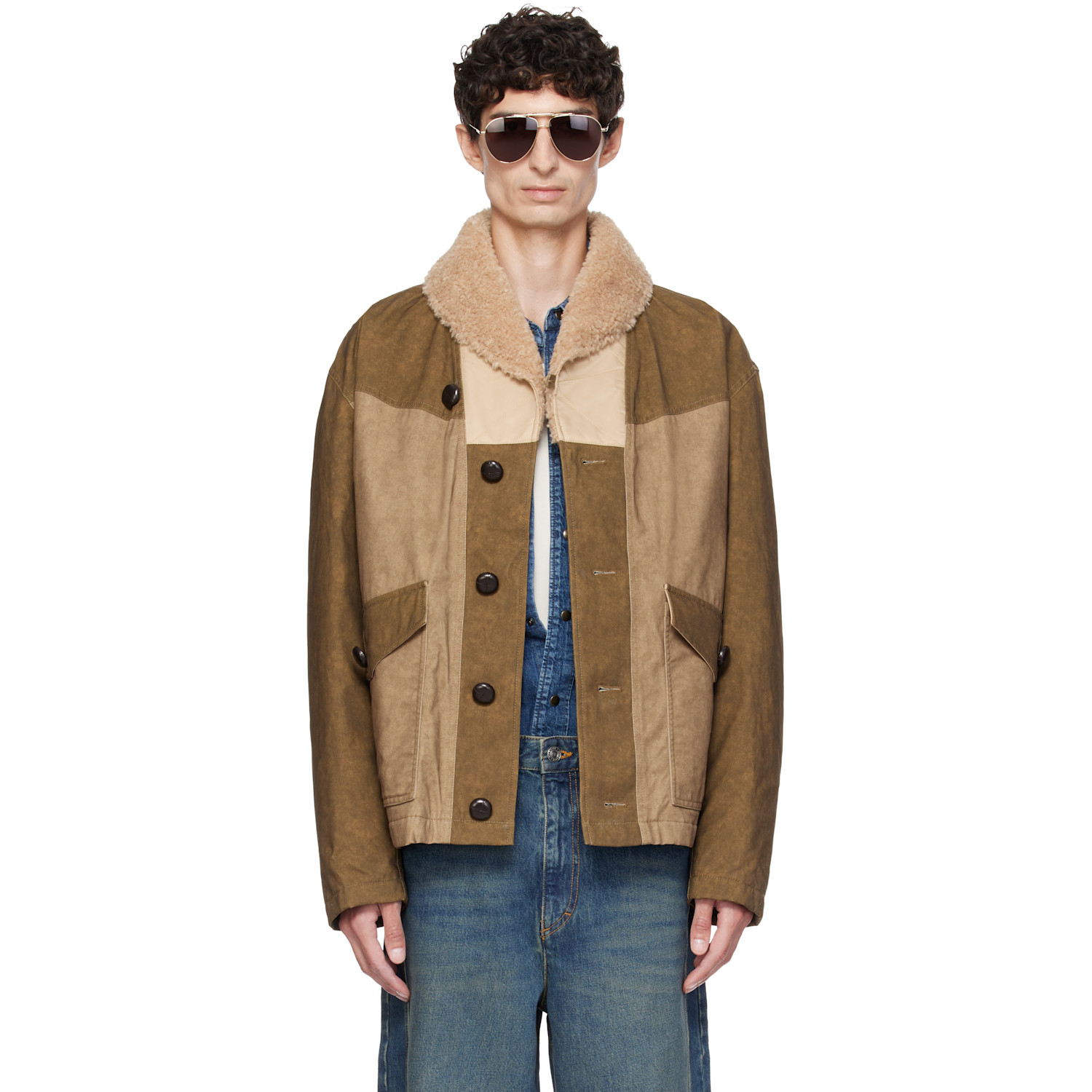 Isabel Marant Khaki Toswald Jacket