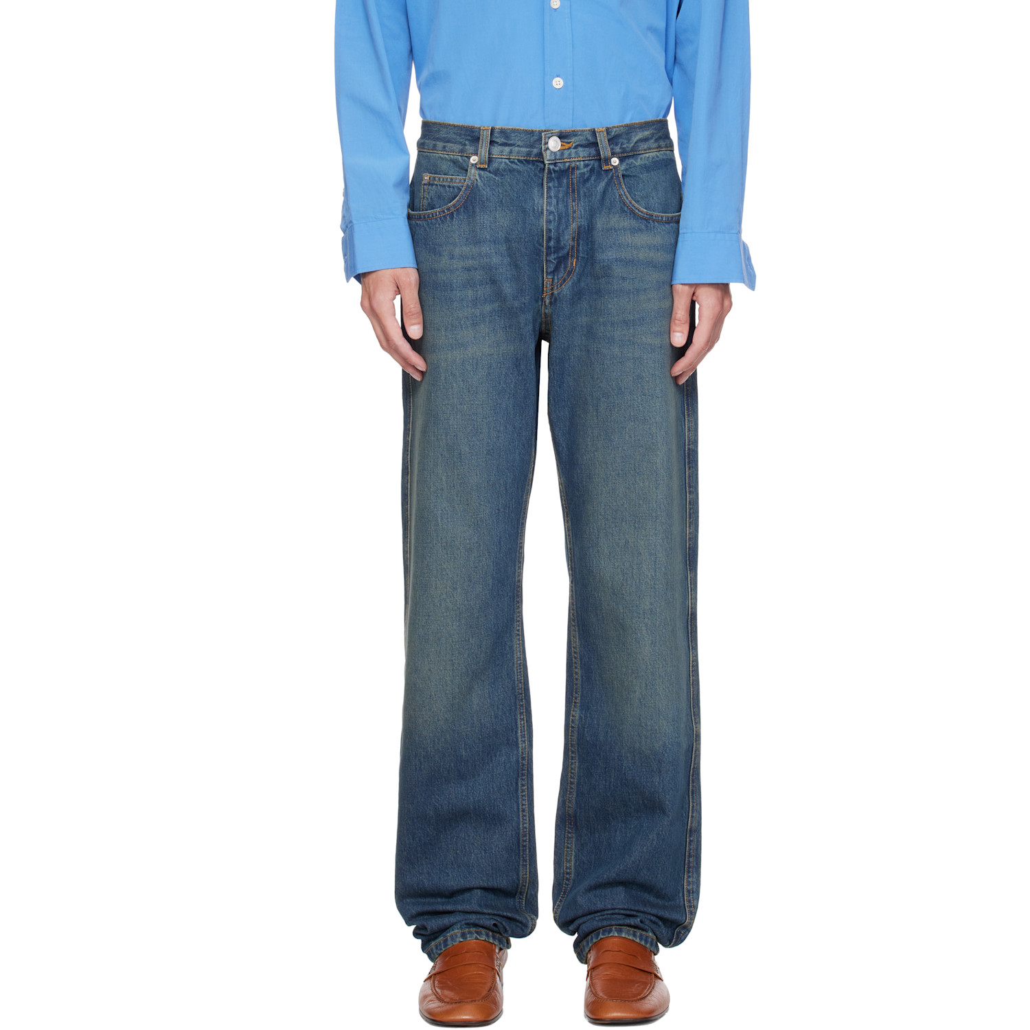 Isabel Marant Blue Lewys Jeans