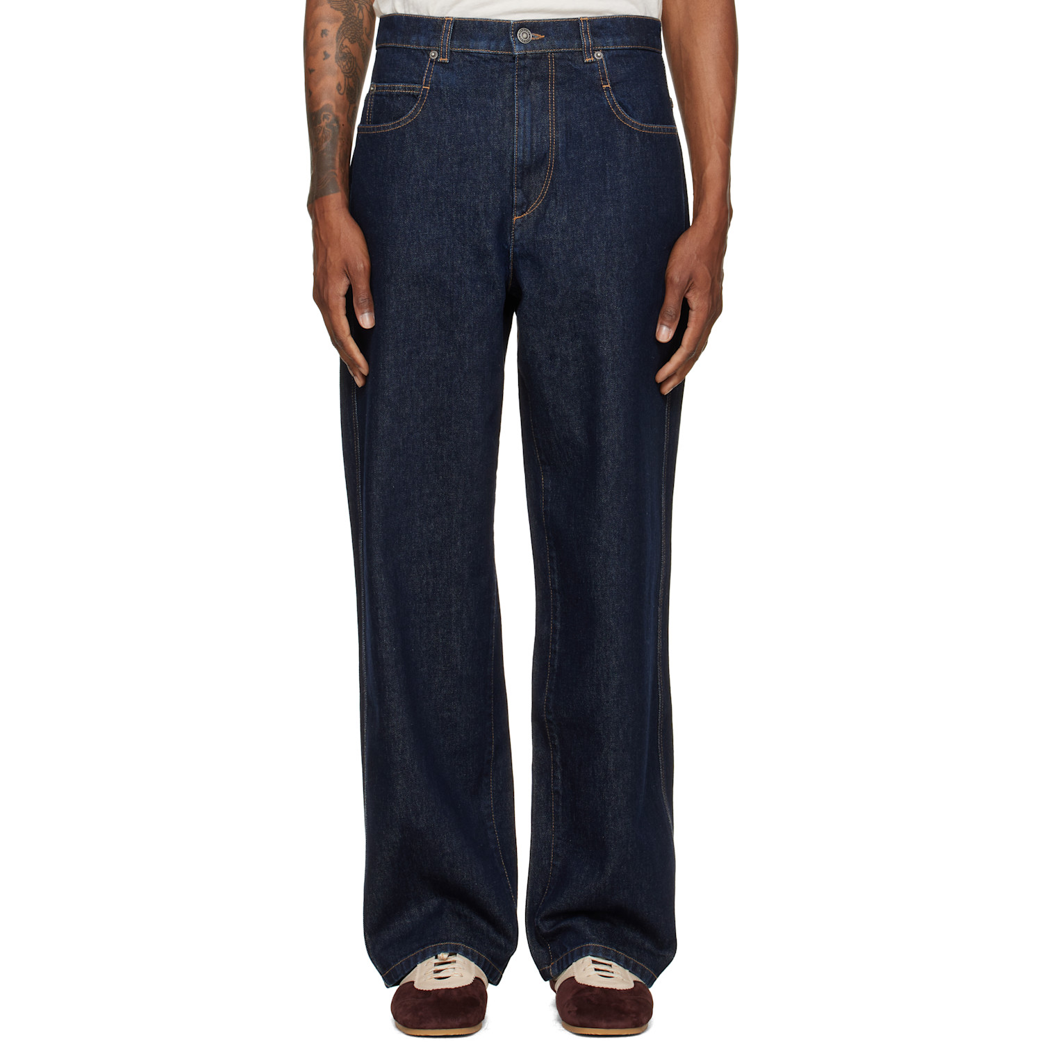 Isabel Marant Blue Jameson Jeans