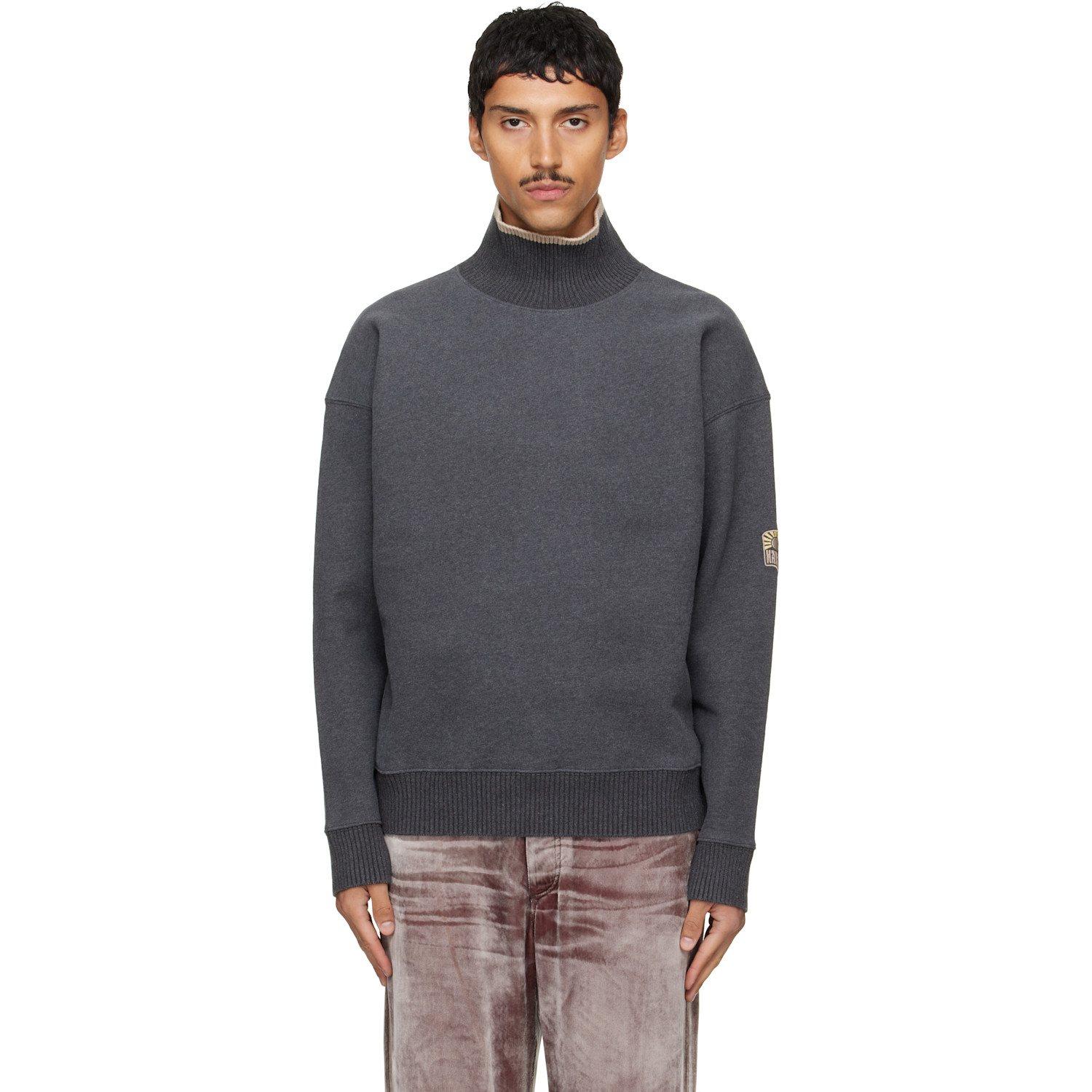 Isabel Marant Gray Wayan Turlteneck