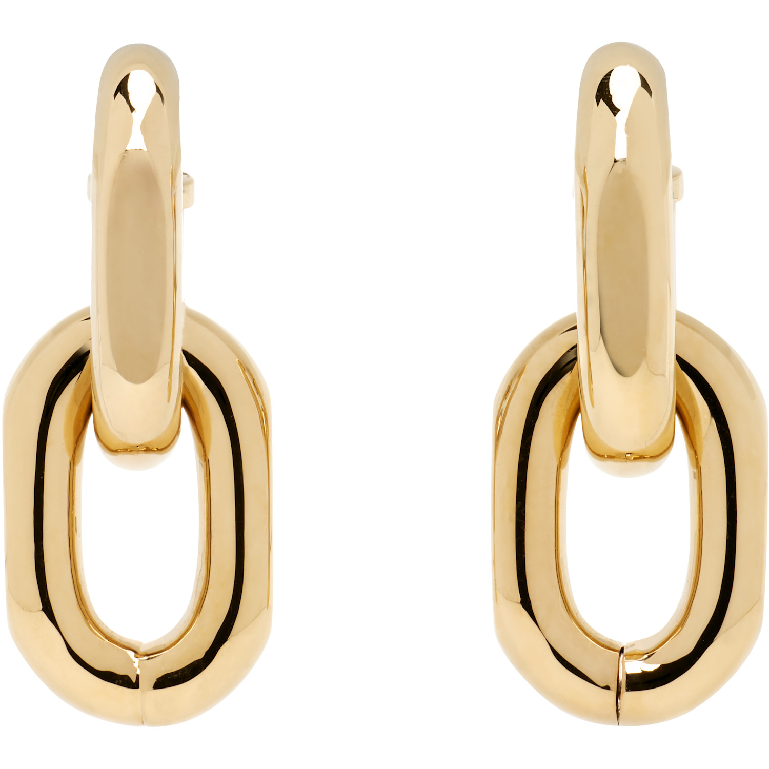 Rabanne Double XL Link Earrings