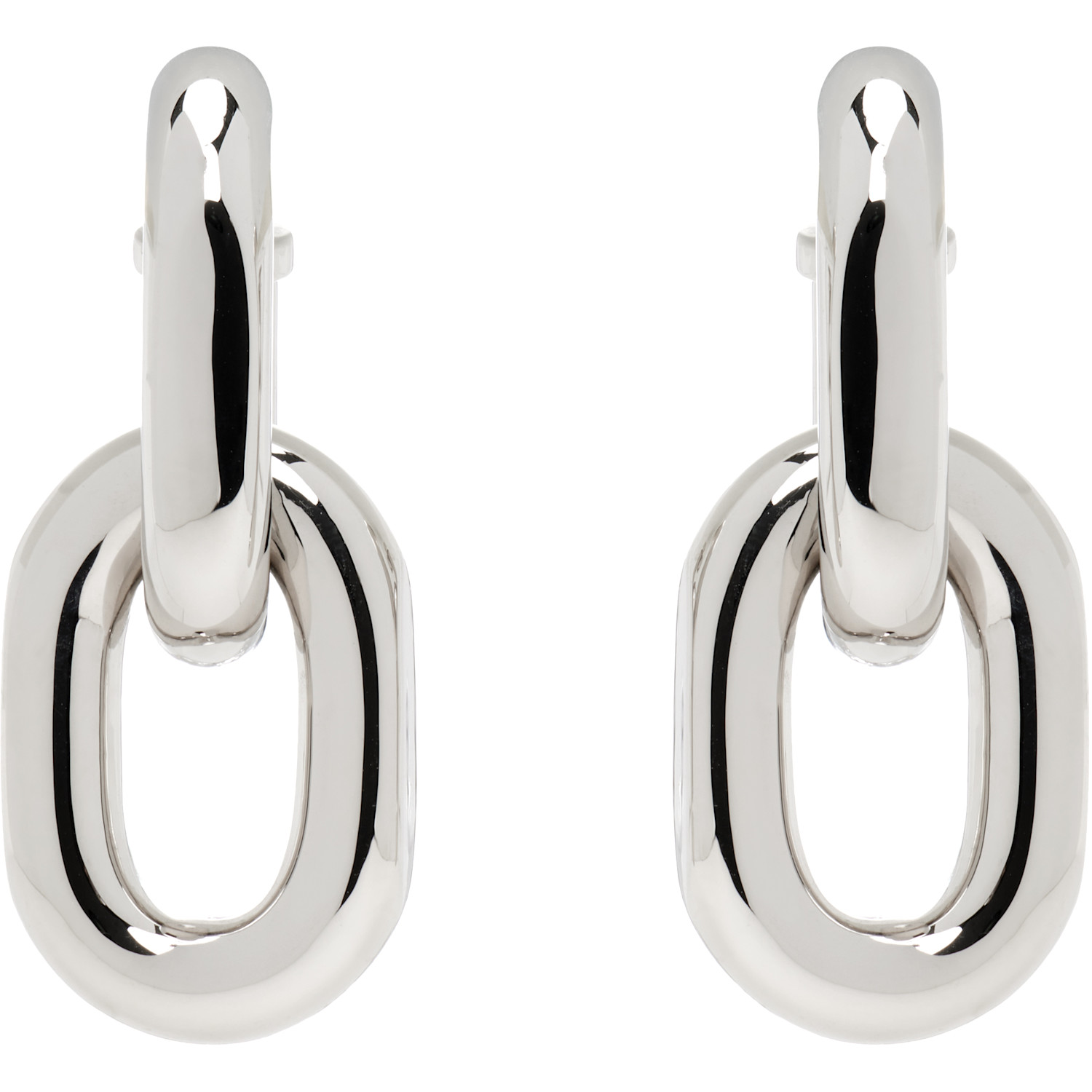 Rabanne Double XL Link Earrings