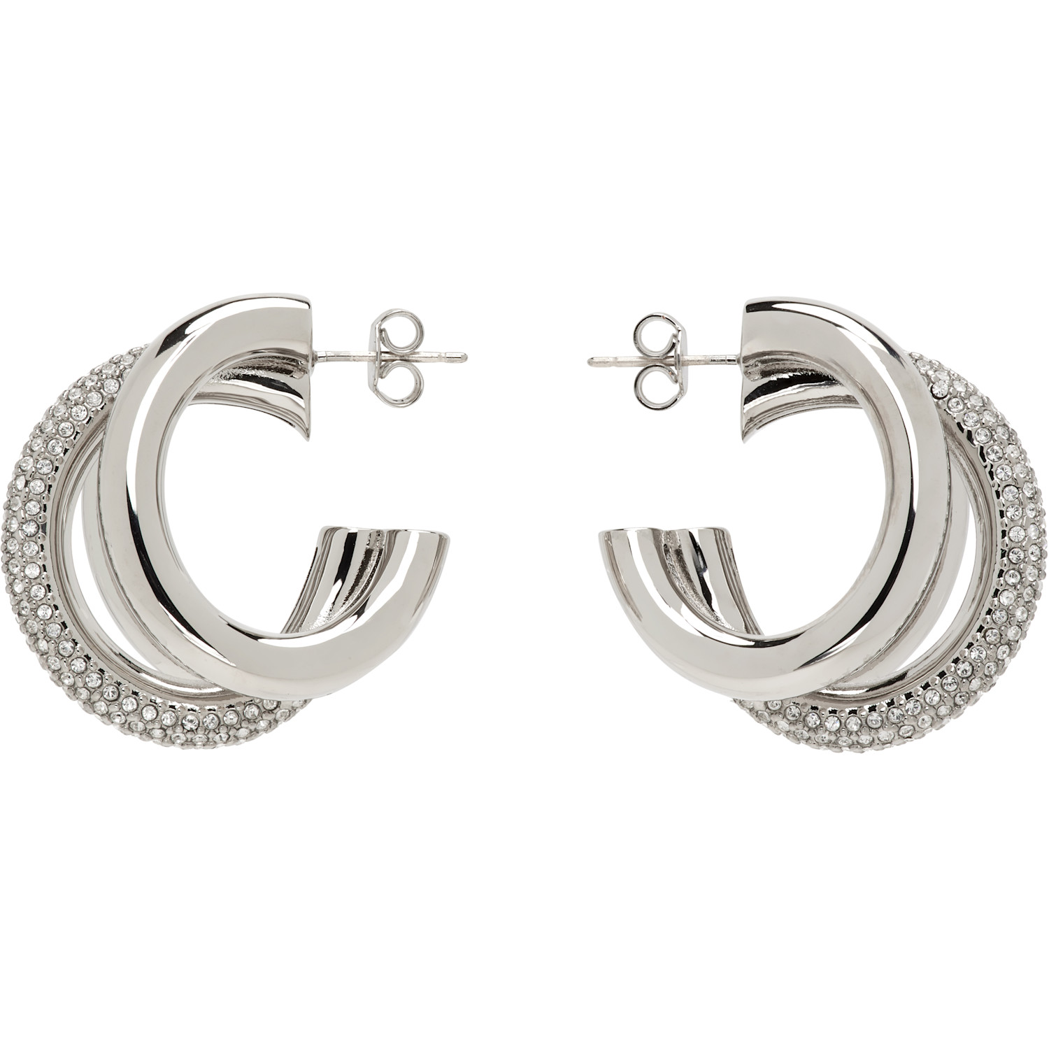 Rabanne Open Hoop Earrings