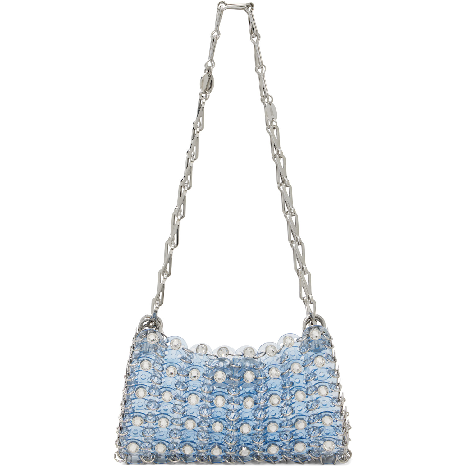 Rabanne Blue 1969 Nano Shoulder Bag