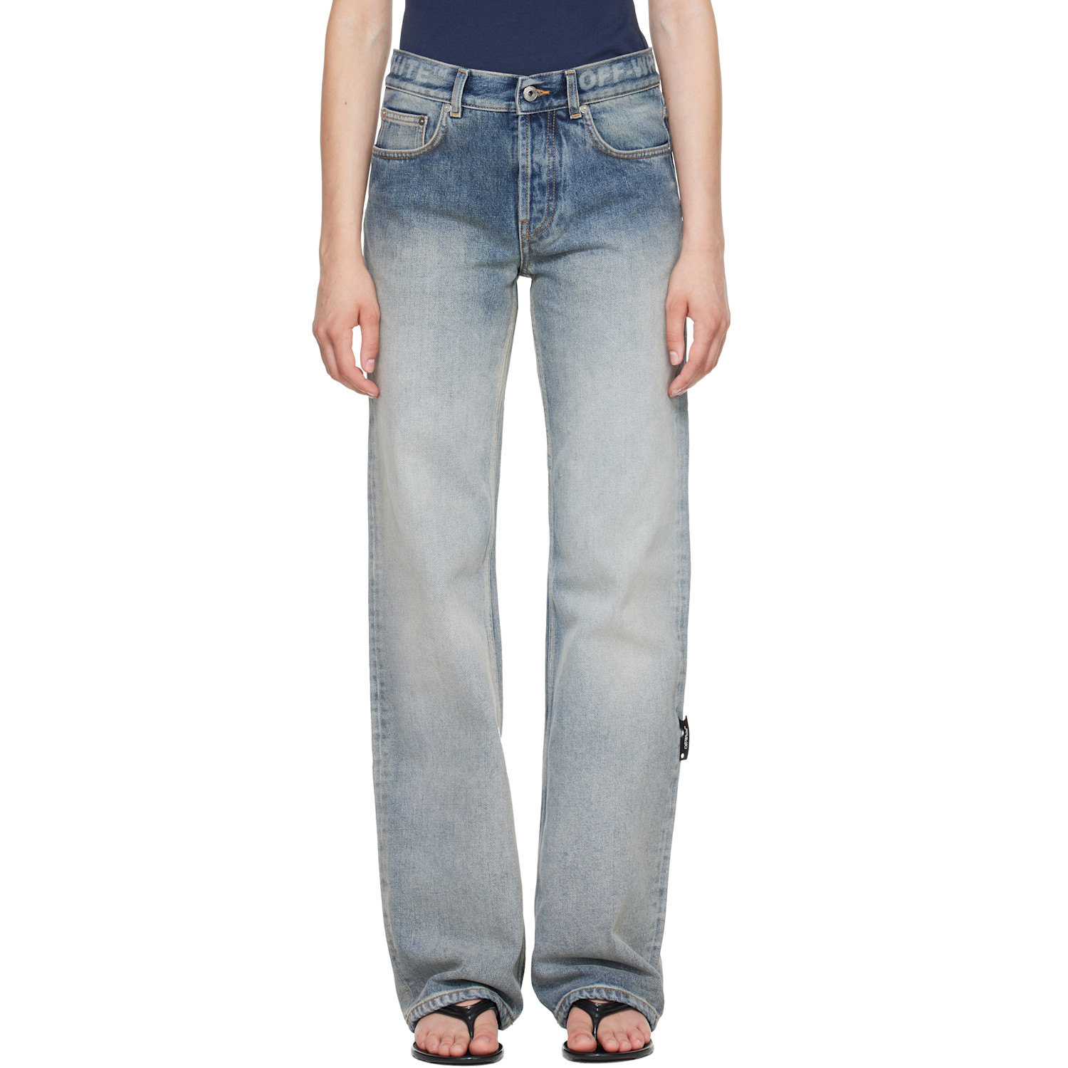 Off-White Blue Indust Susy Jeans