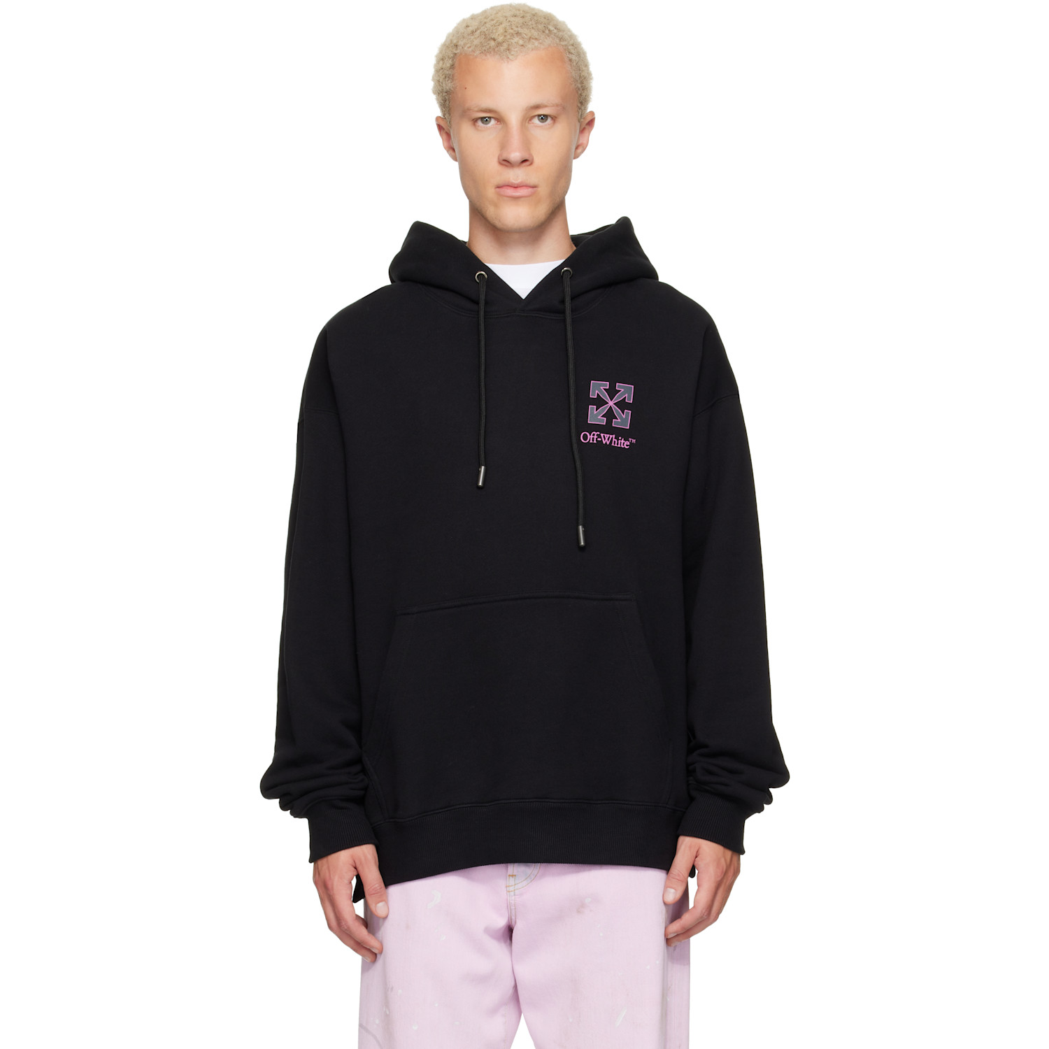Off-White Black Small Arrow Regular Hoodie