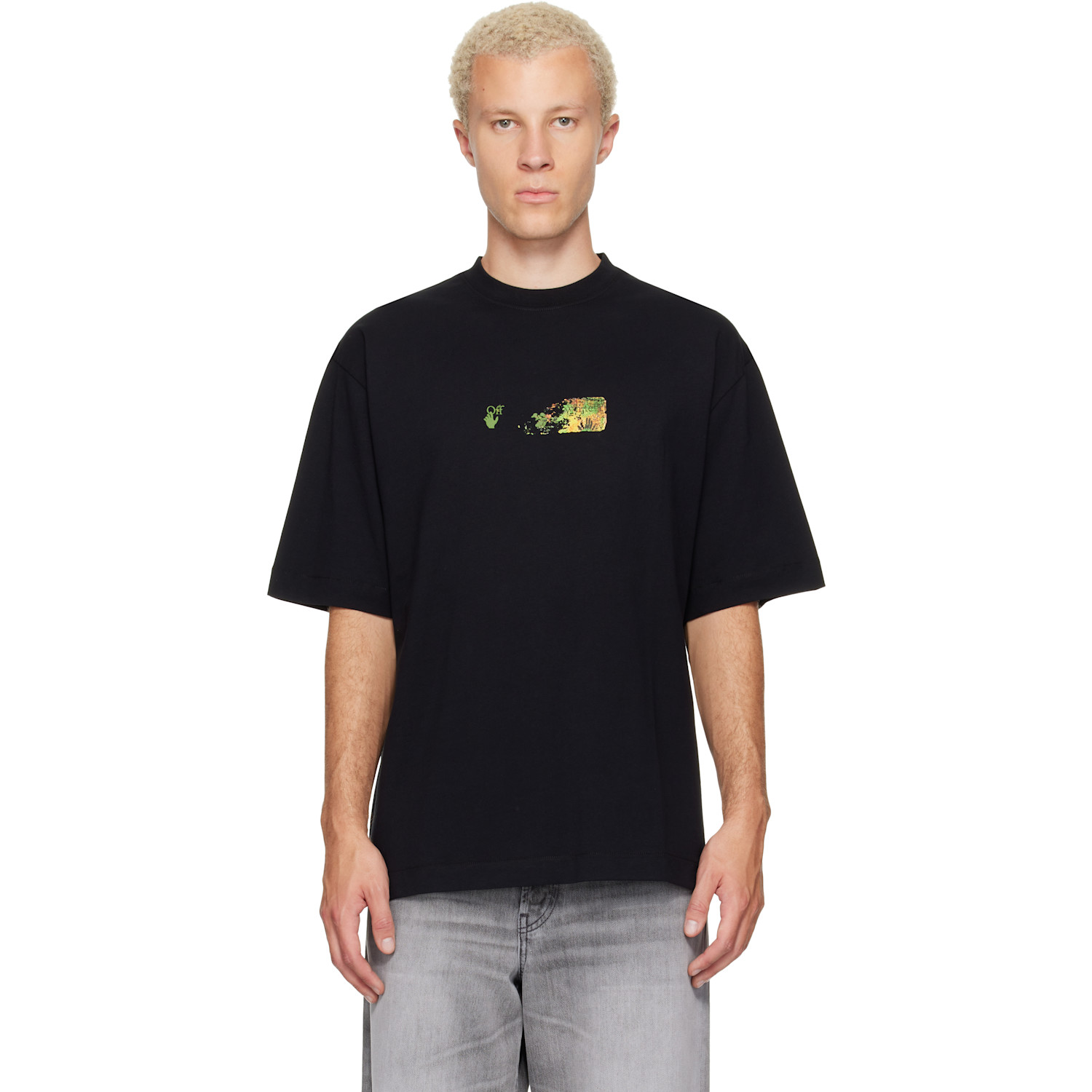 Off-White Black Spices Arrow Skate T-shirt