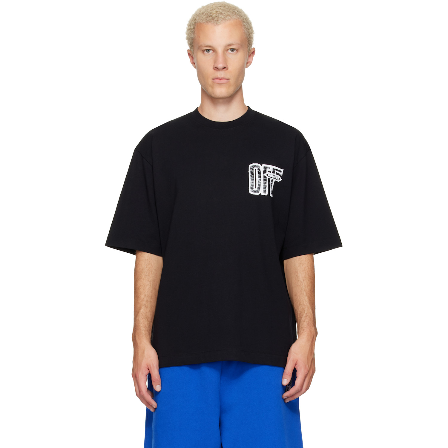 Off-White Black Motion Arrow Skate T-shirt