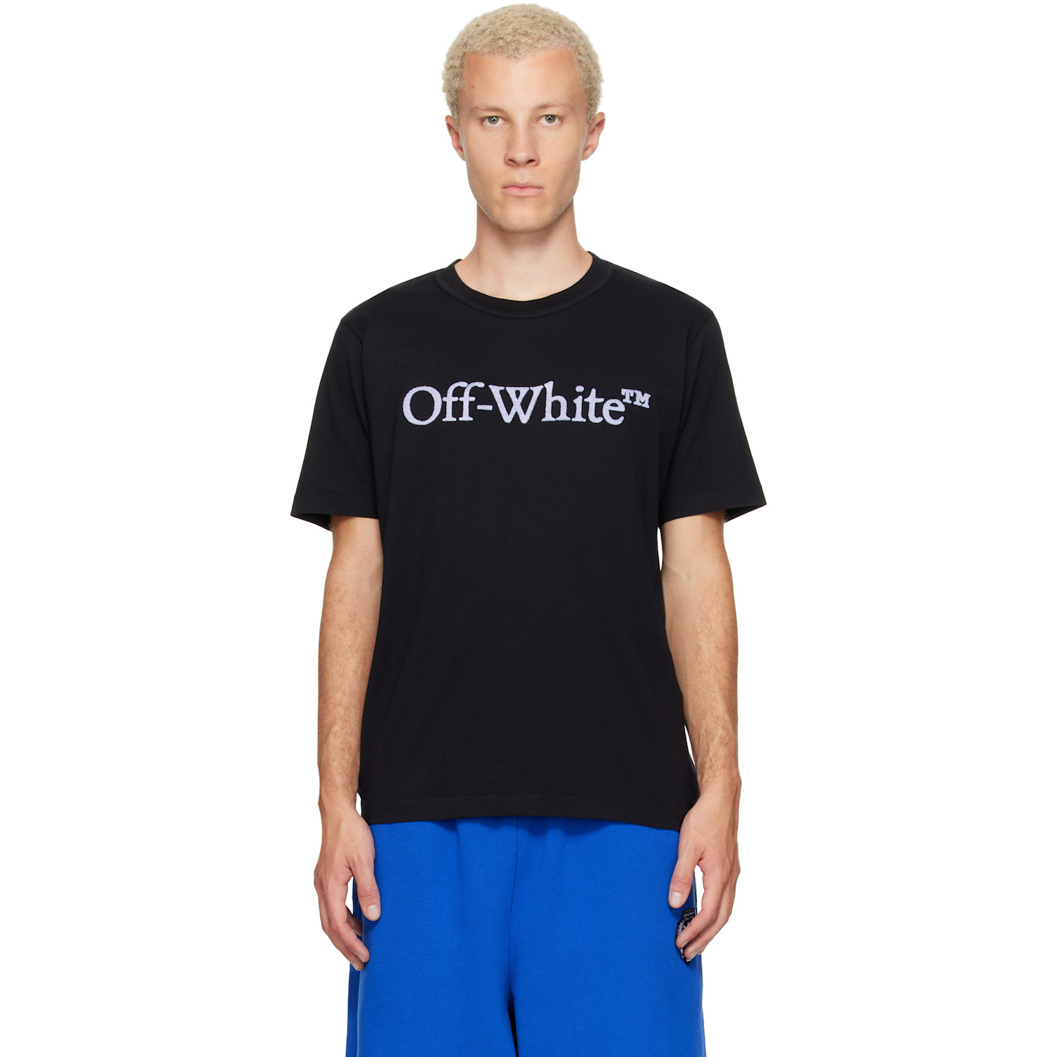 Off-White Black Big Bookish Regular T-shirt