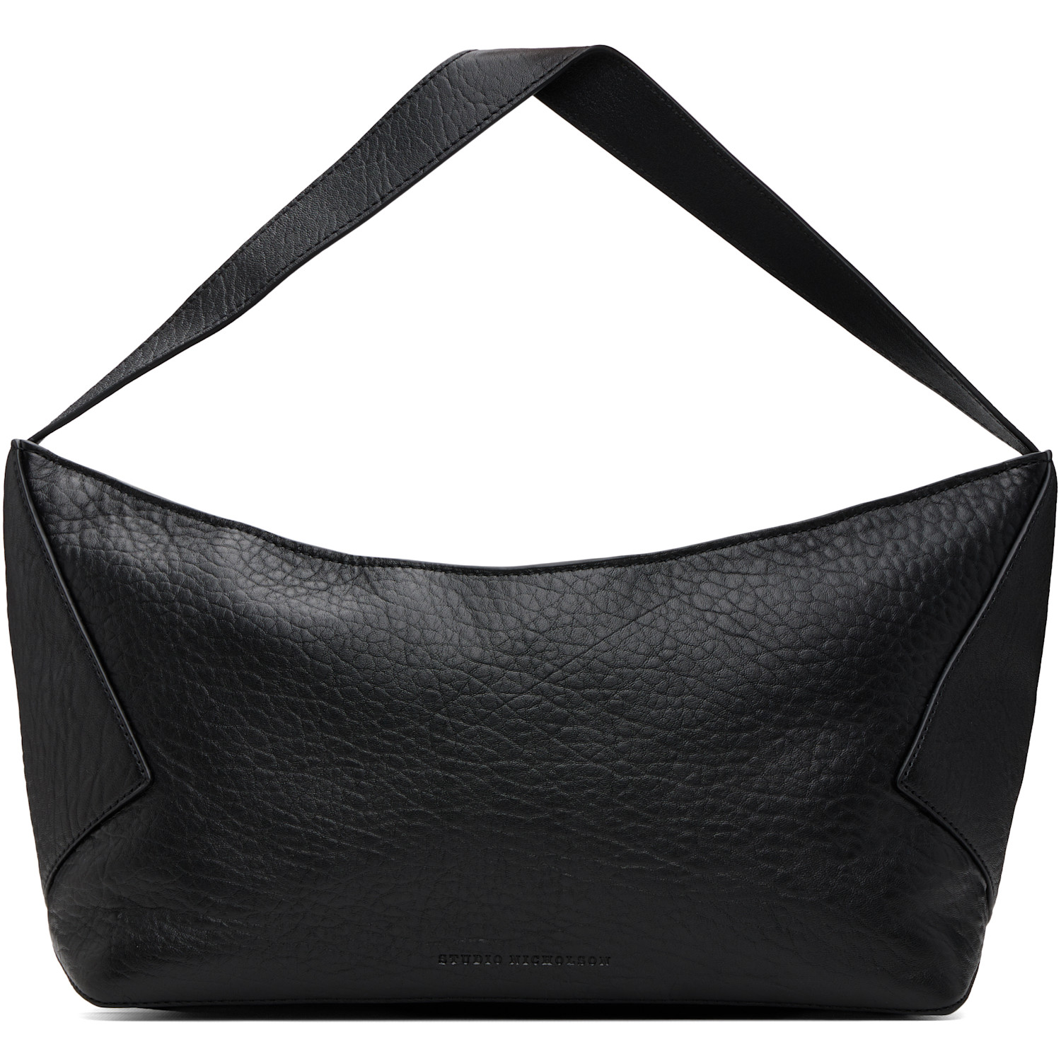 Studio Nicholson Black Hagu Leather Bag