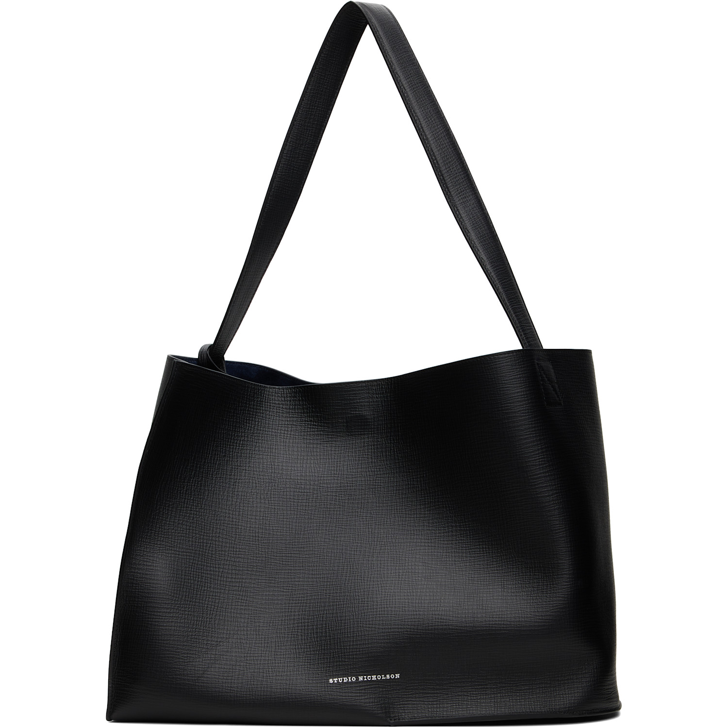 Studio Nicholson Black Doublet Leather Tote