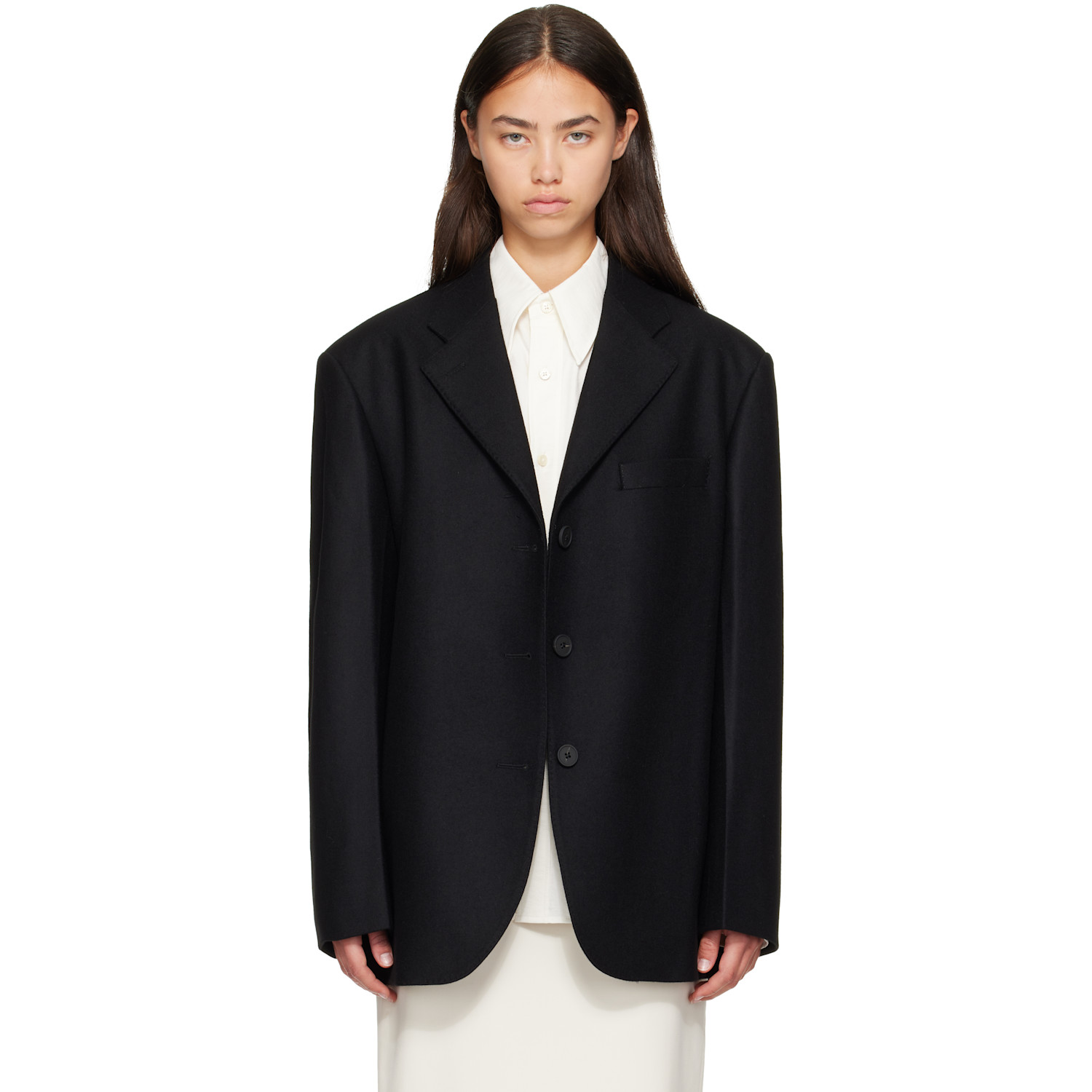 Studio Nicholson Black Sono Blazer