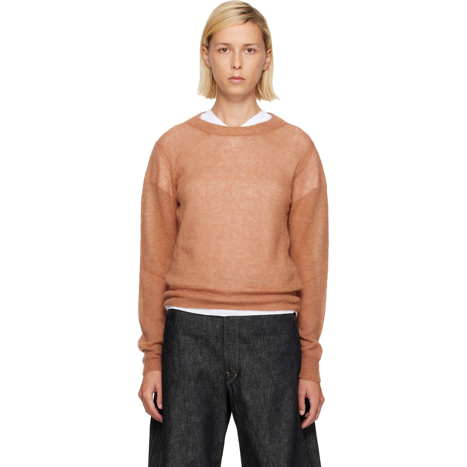Studio Nicholson Tan Eyla Sweater