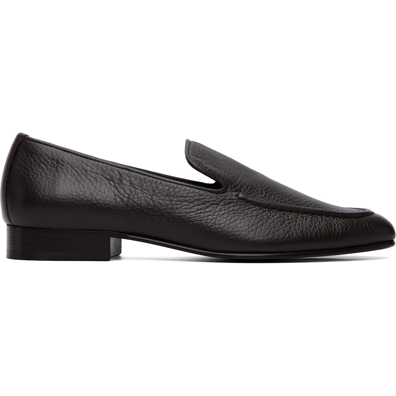 Studio Nicholson Brown Elkann Leather Loafers