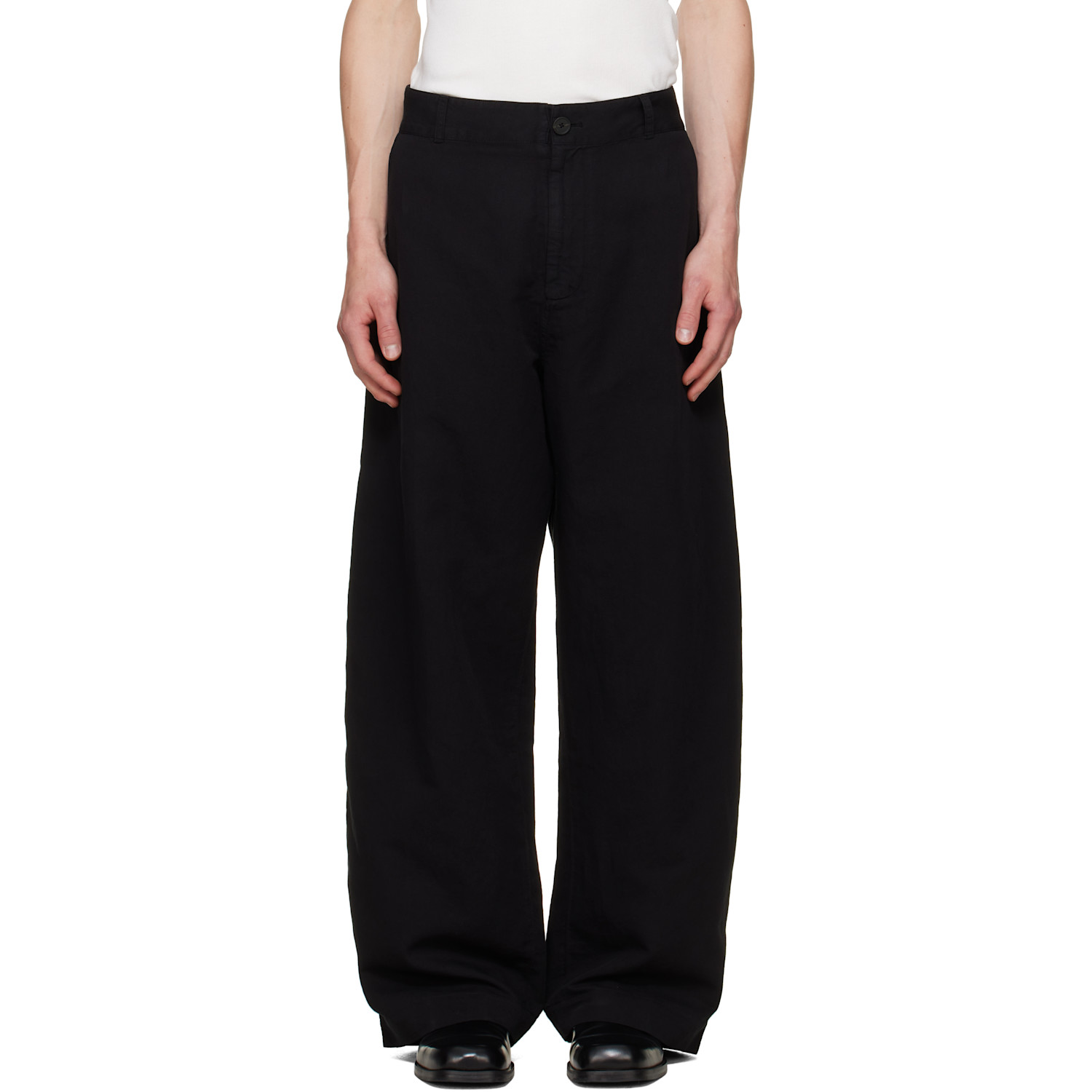 Studio Nicholson Black Minard Trousers