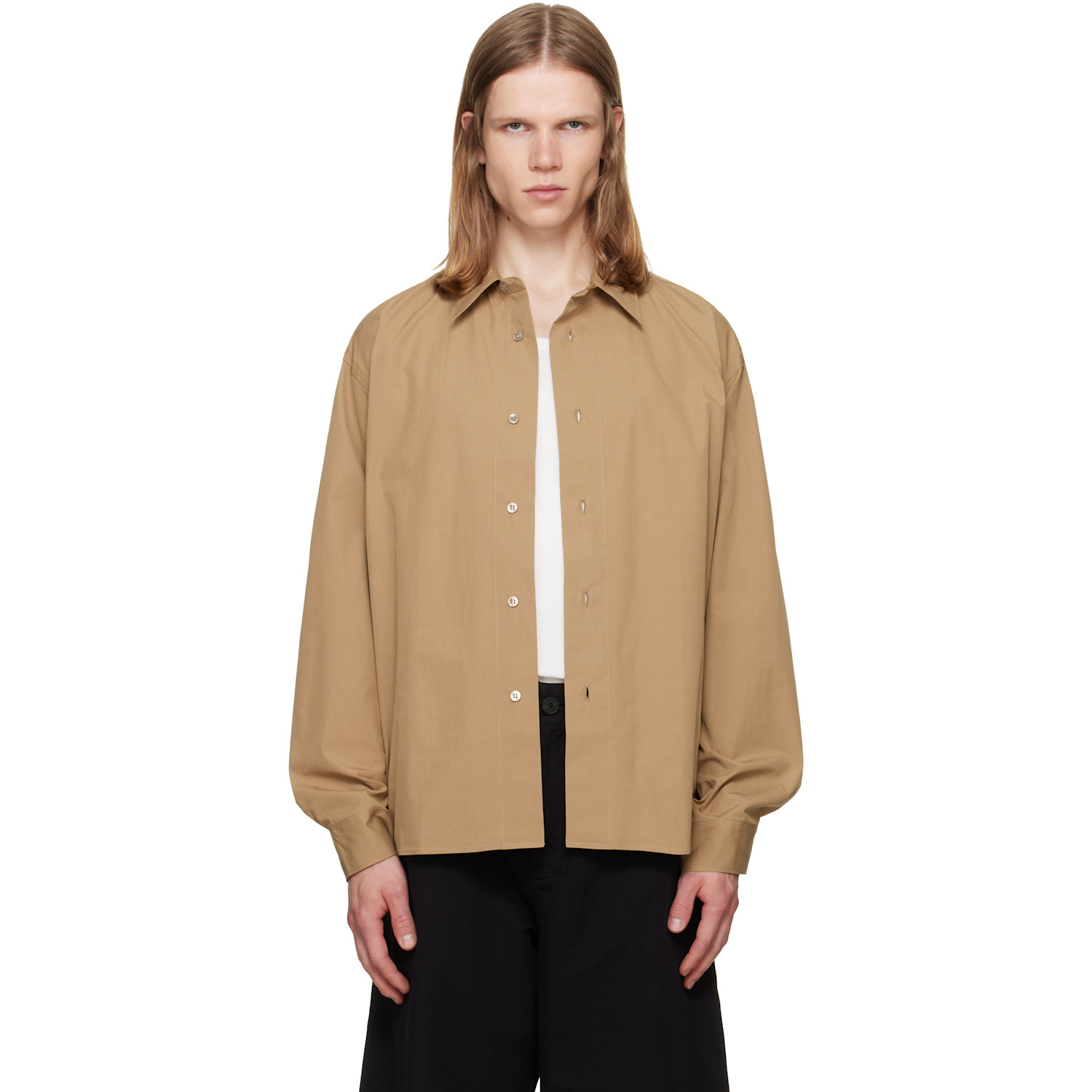 Studio Nicholson Beige Hal Shirt