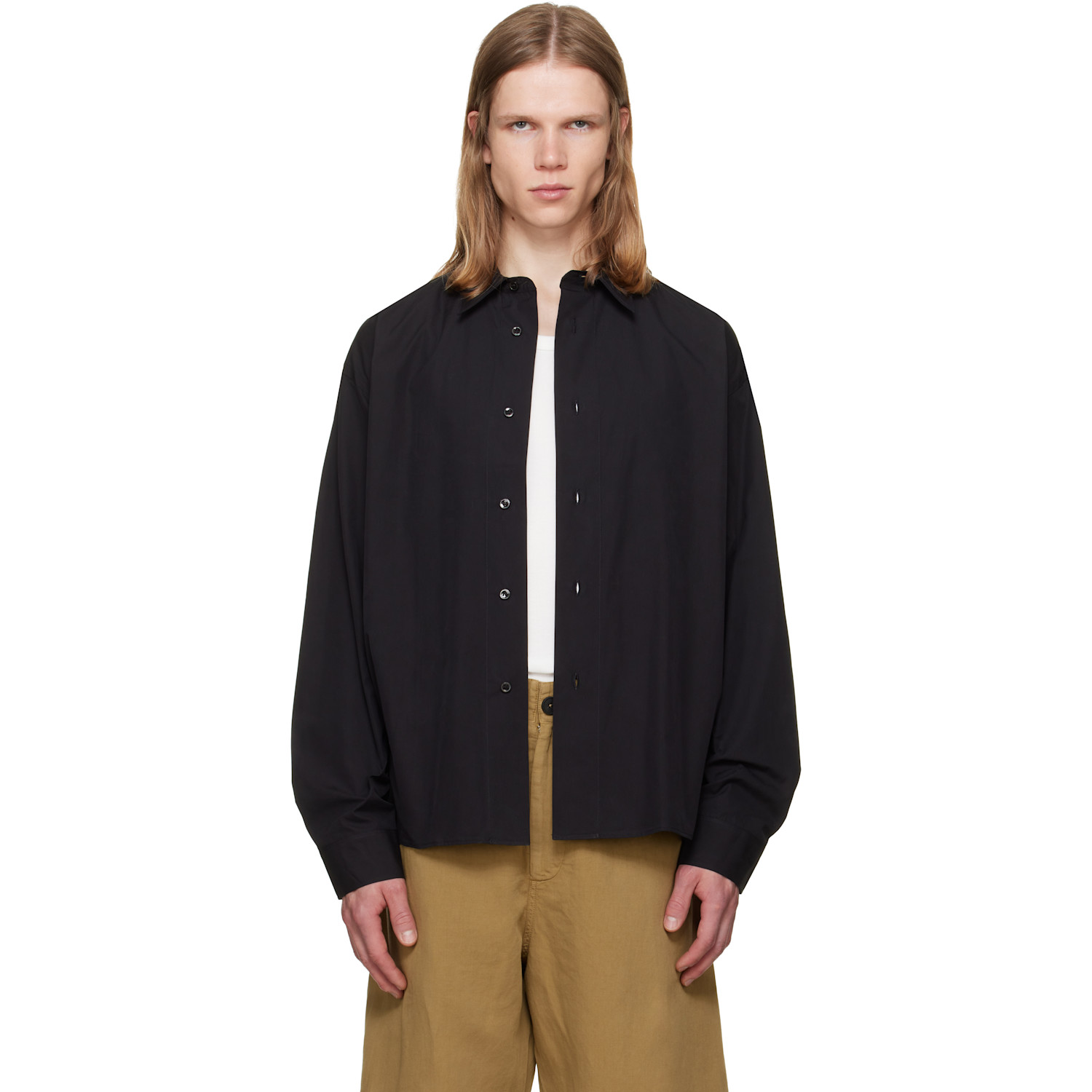 Studio Nicholson Black Hal Shirt