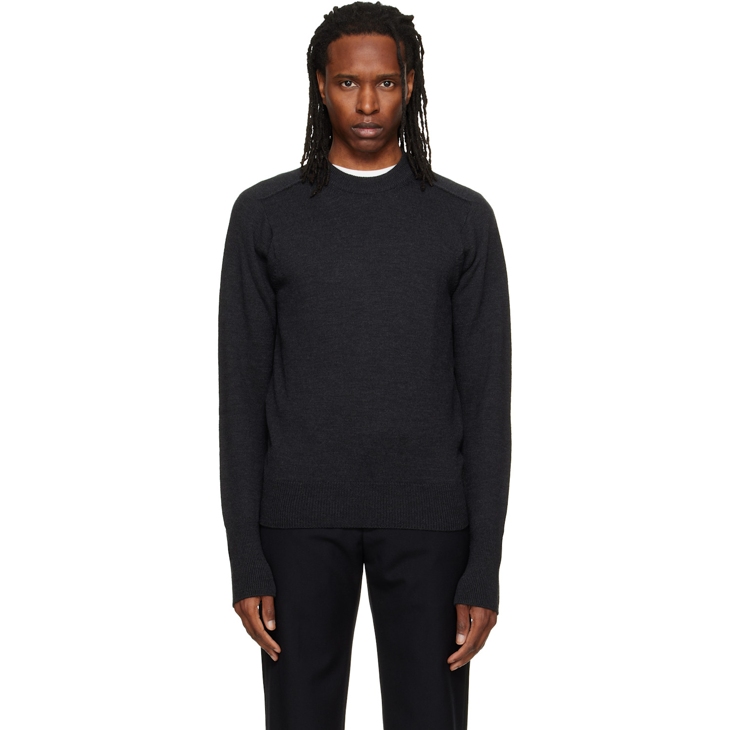 Studio Nicholson Gray Jed Sweater