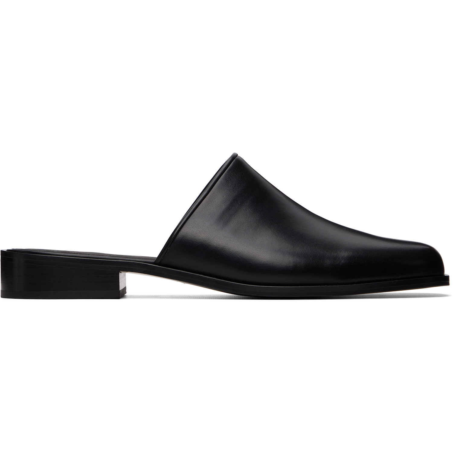 Studio Nicholson Black Barlow Loafers