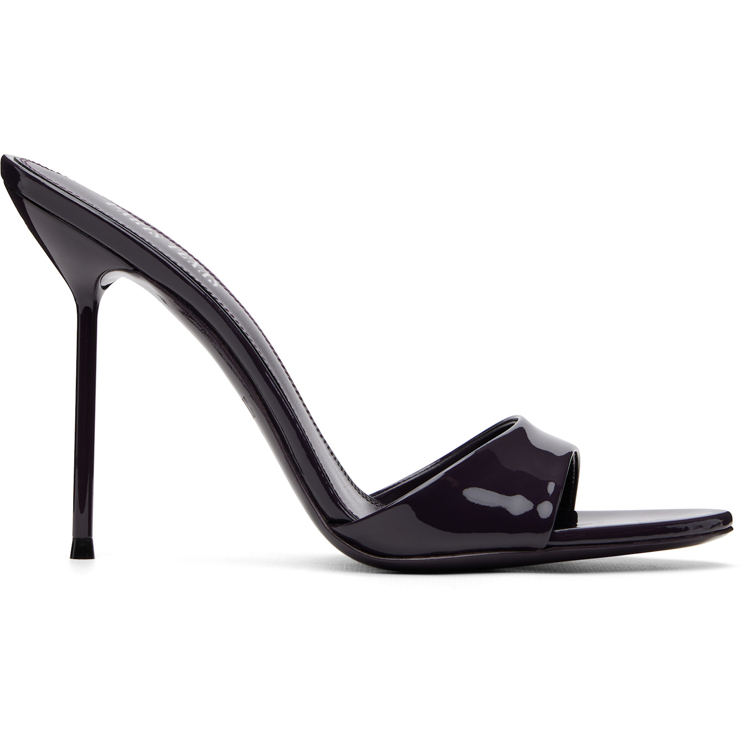 Paris Texas Purple Lidia Mule 105 Heeled Sandals