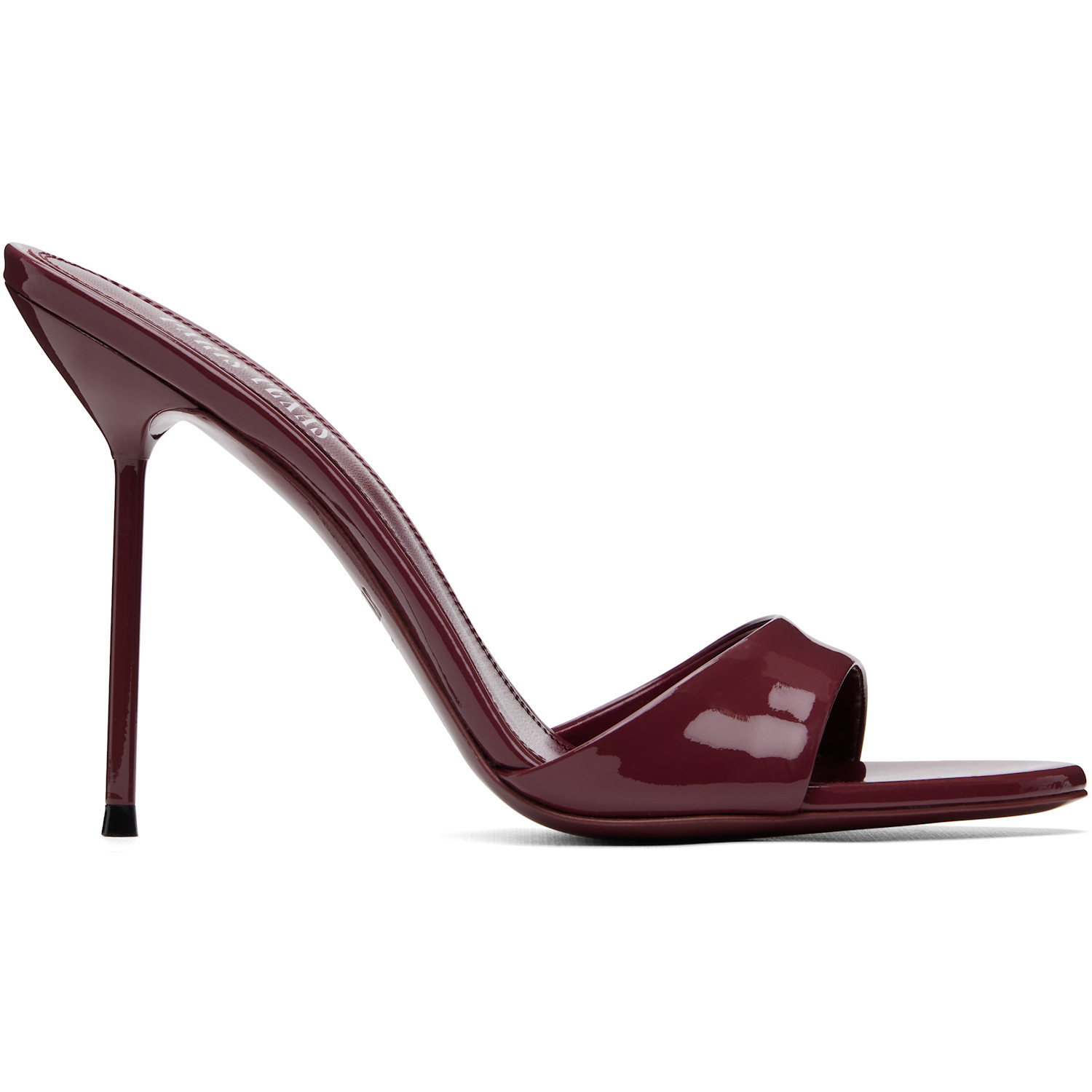 Paris Texas Red Lidia Mule 105 Heeled Sandals